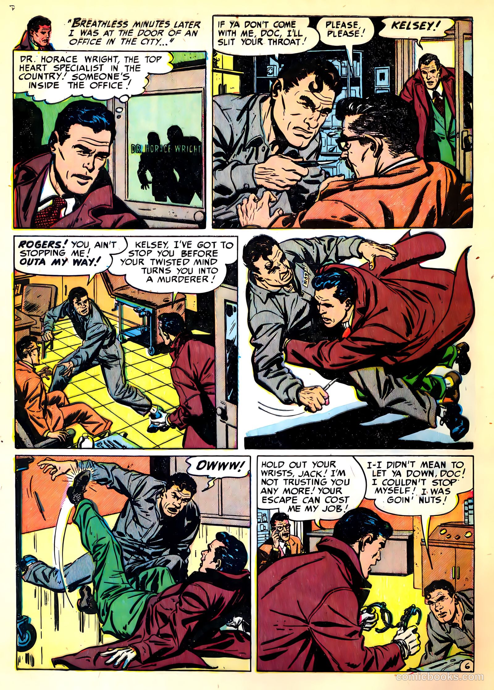 Crime Clinic #4 (1952) — page 8