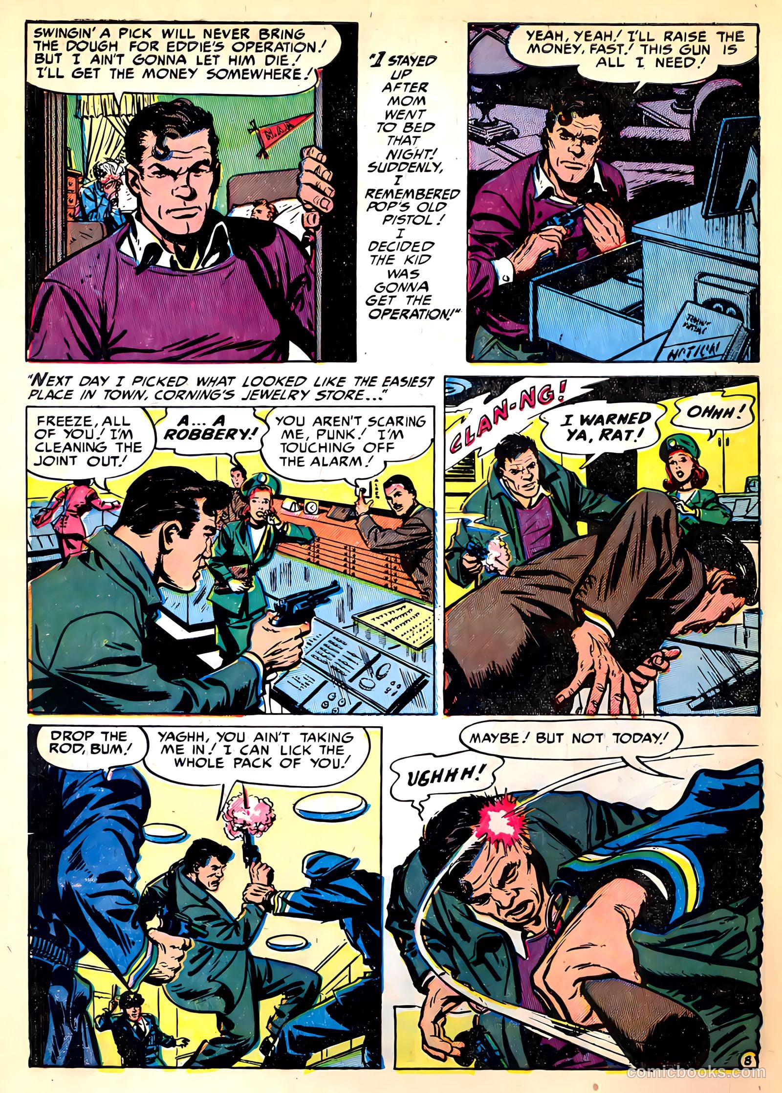 Crime Clinic #4 (1952) — page 10