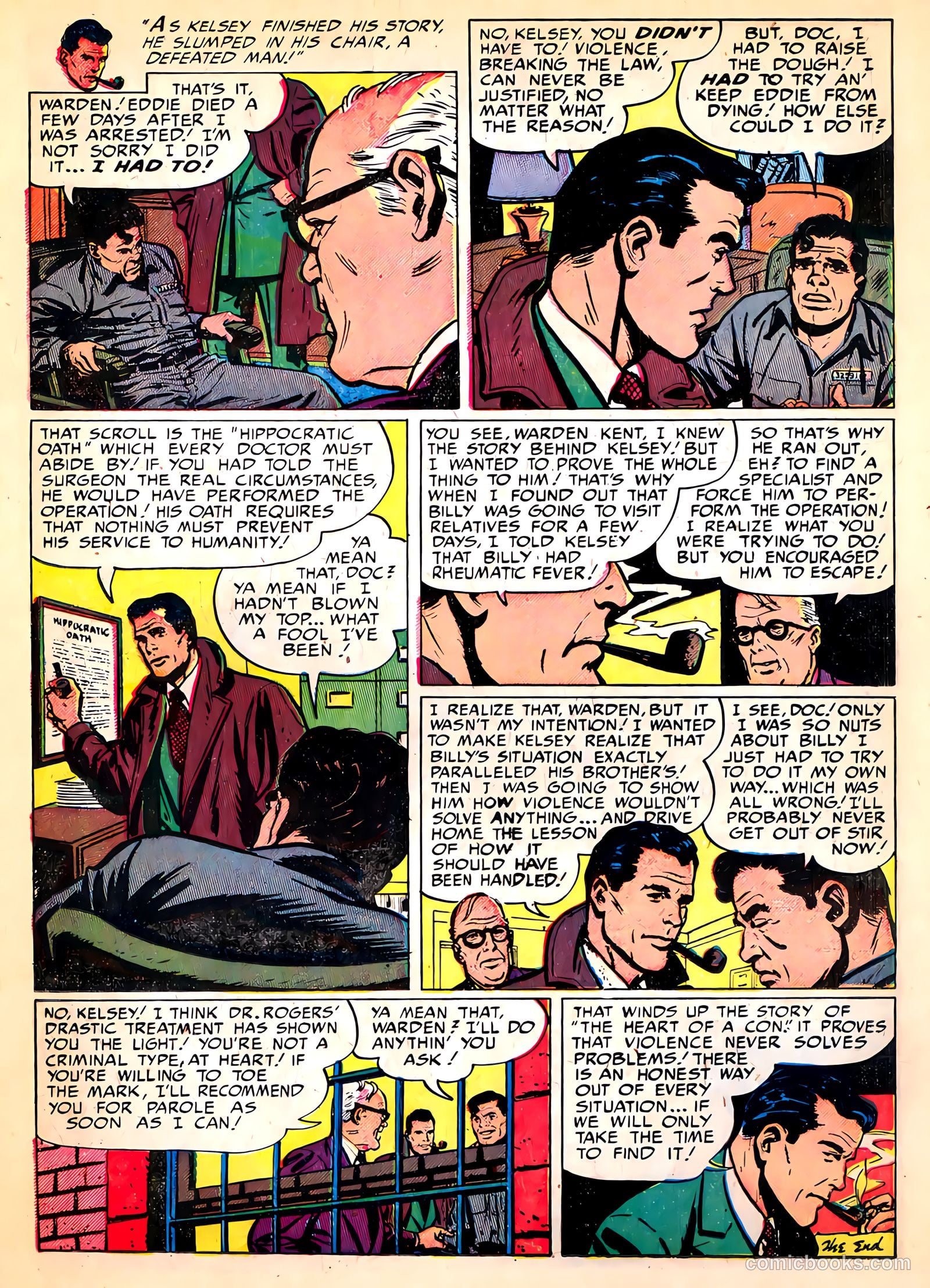 Crime Clinic #4 (1952) — page 11