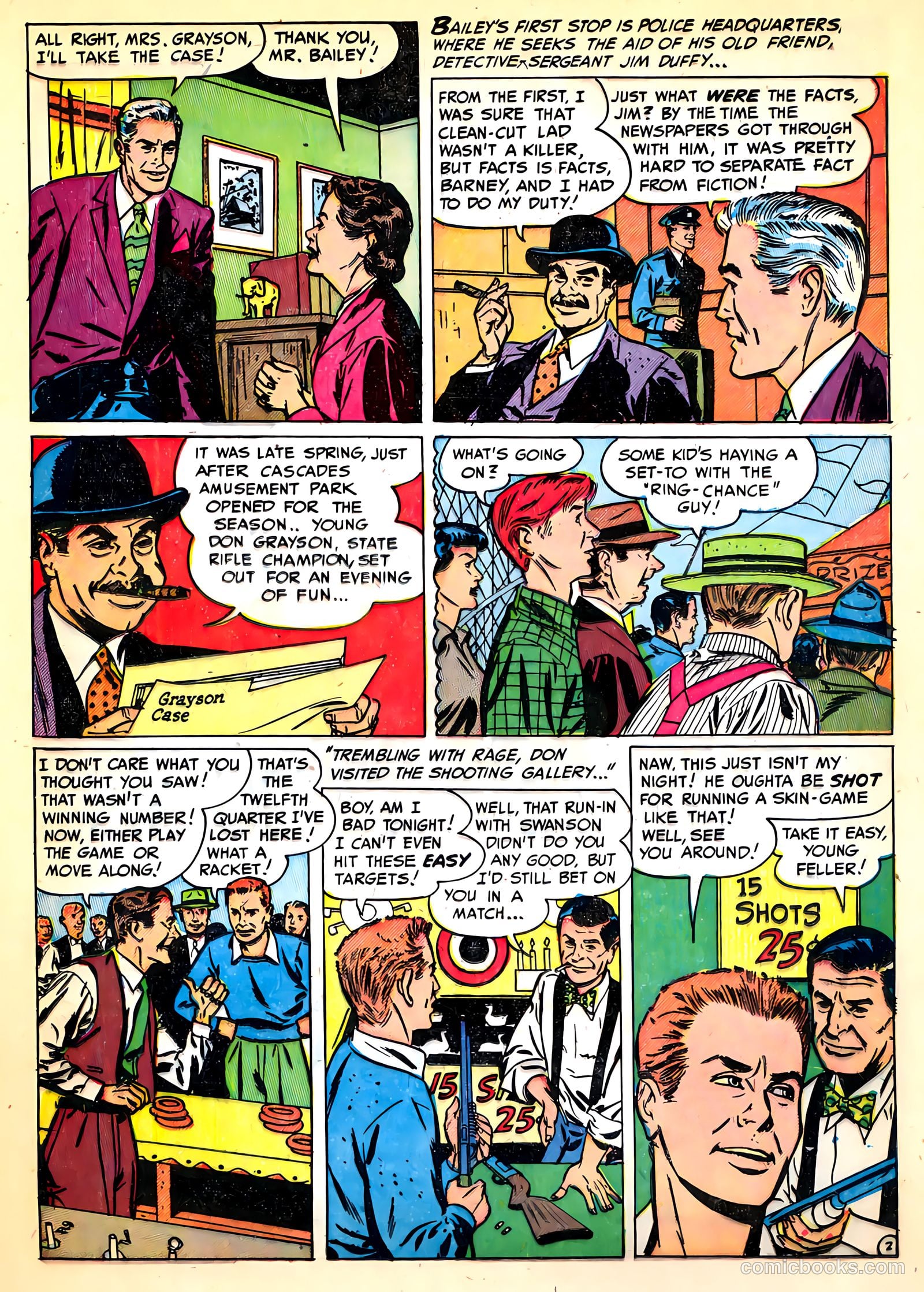 Crime Clinic #4 (1952) — page 13