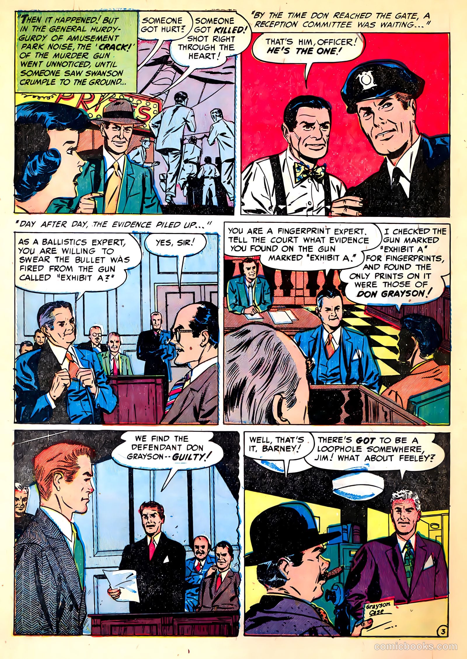 Crime Clinic #4 (1952) — page 14