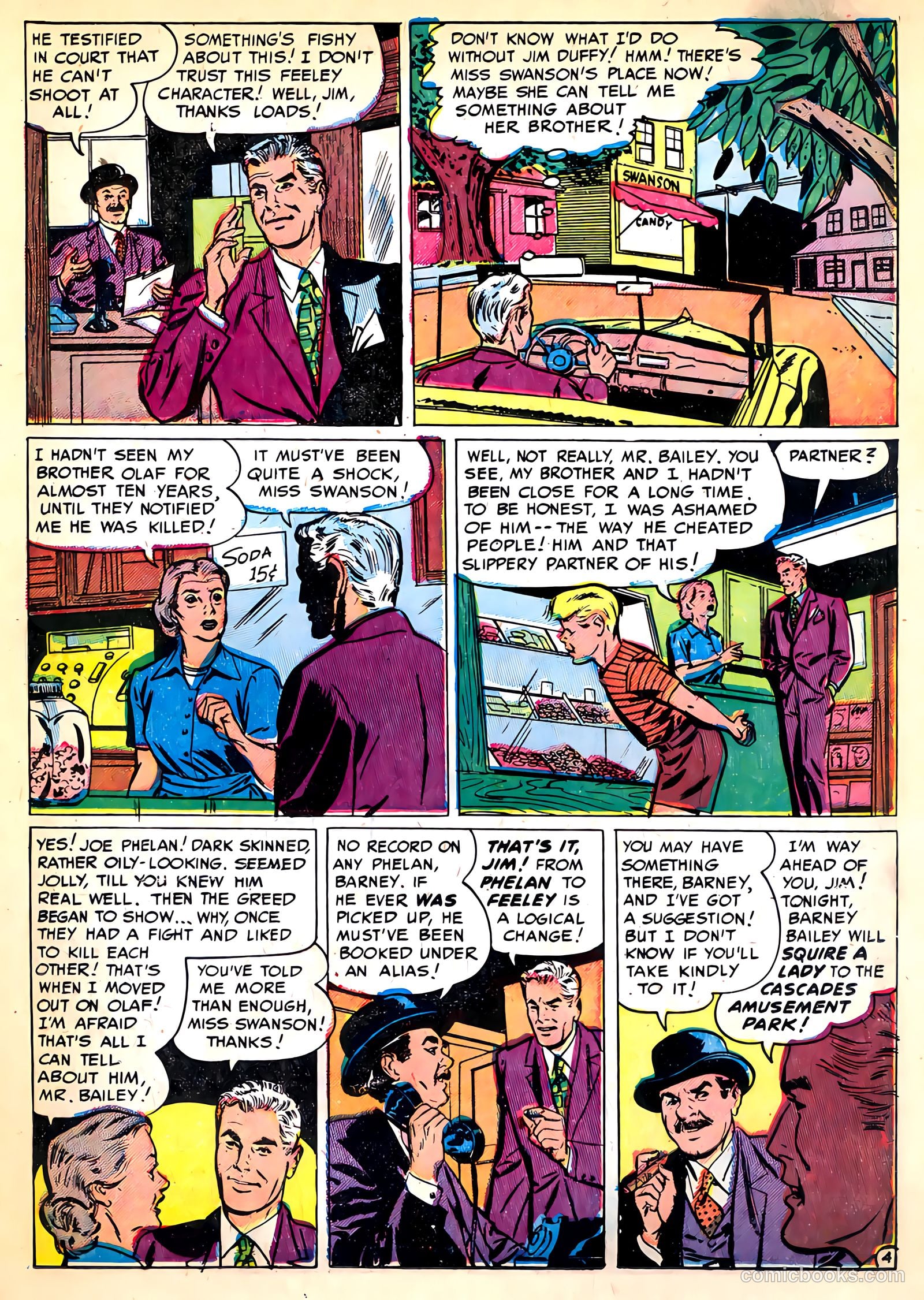Crime Clinic #4 (1952) — page 15