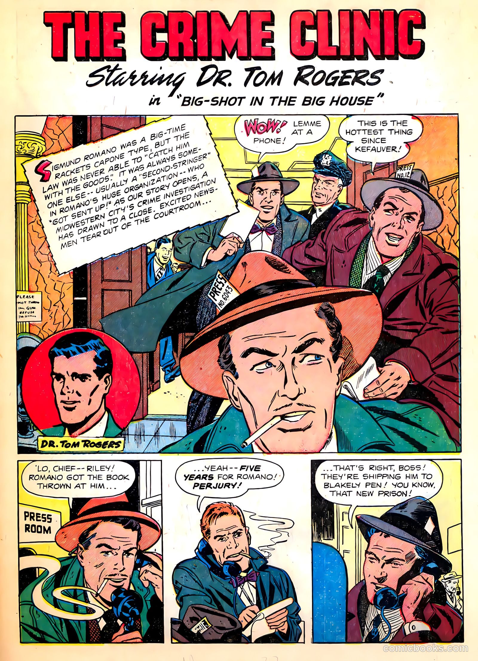 Crime Clinic #4 (1952) — page 27