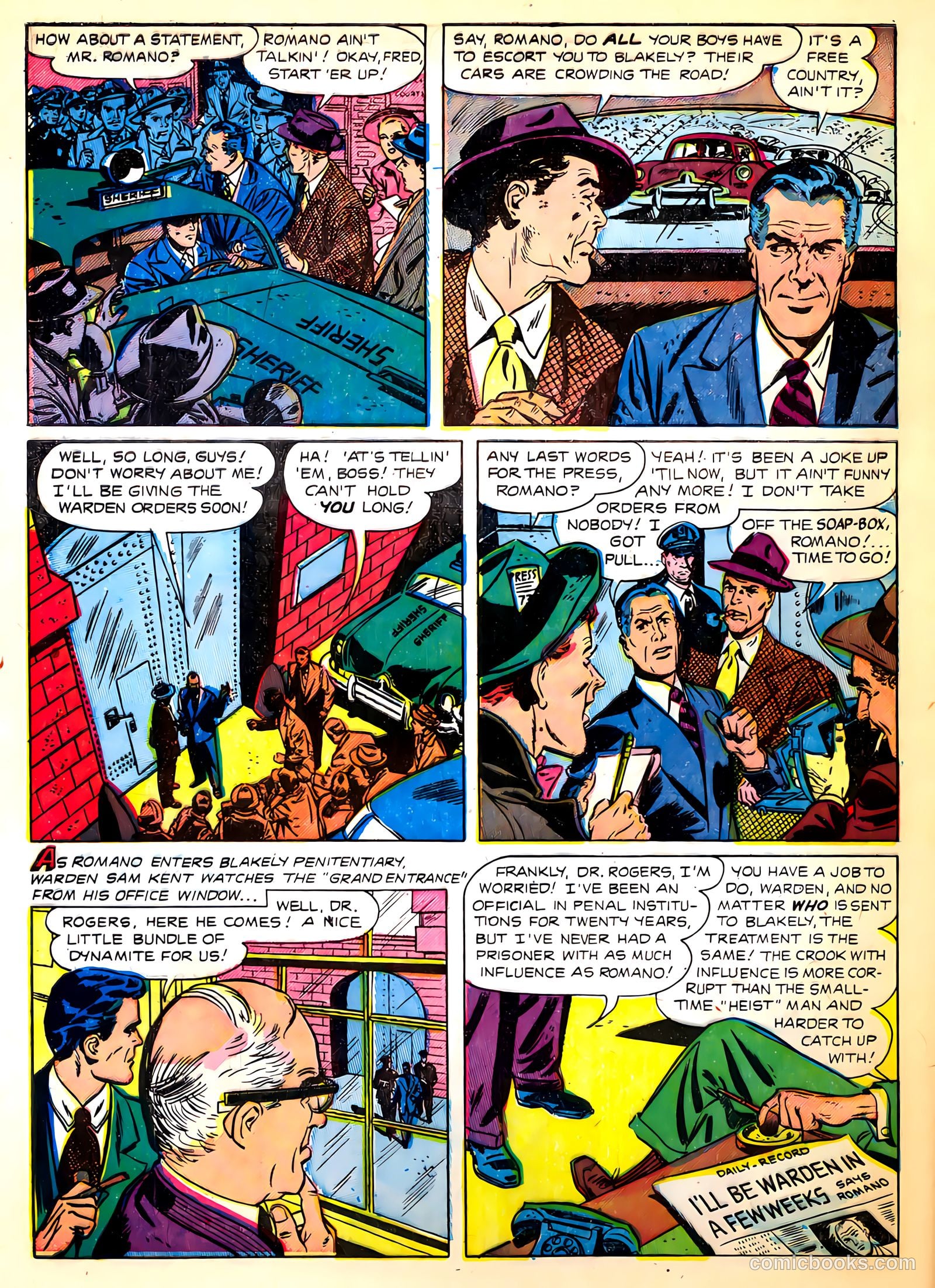 Crime Clinic #4 (1952) — page 28