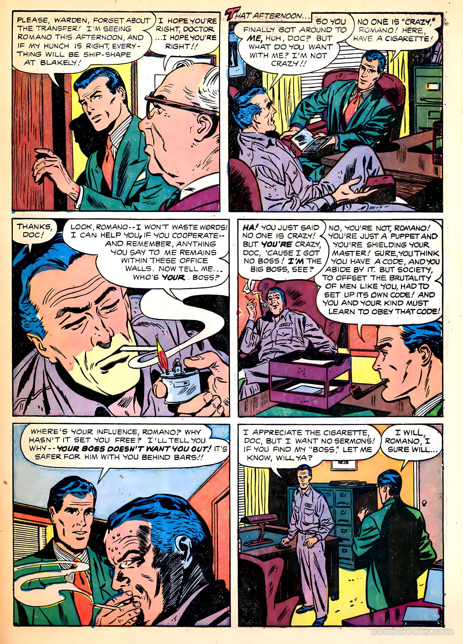 Crime Clinic #4 (1952) — page 31