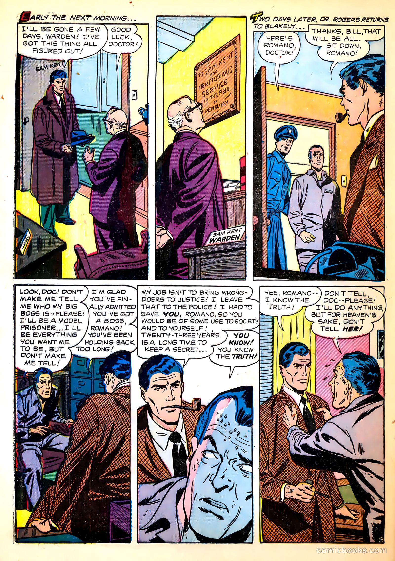 Crime Clinic #4 (1952) — page 32