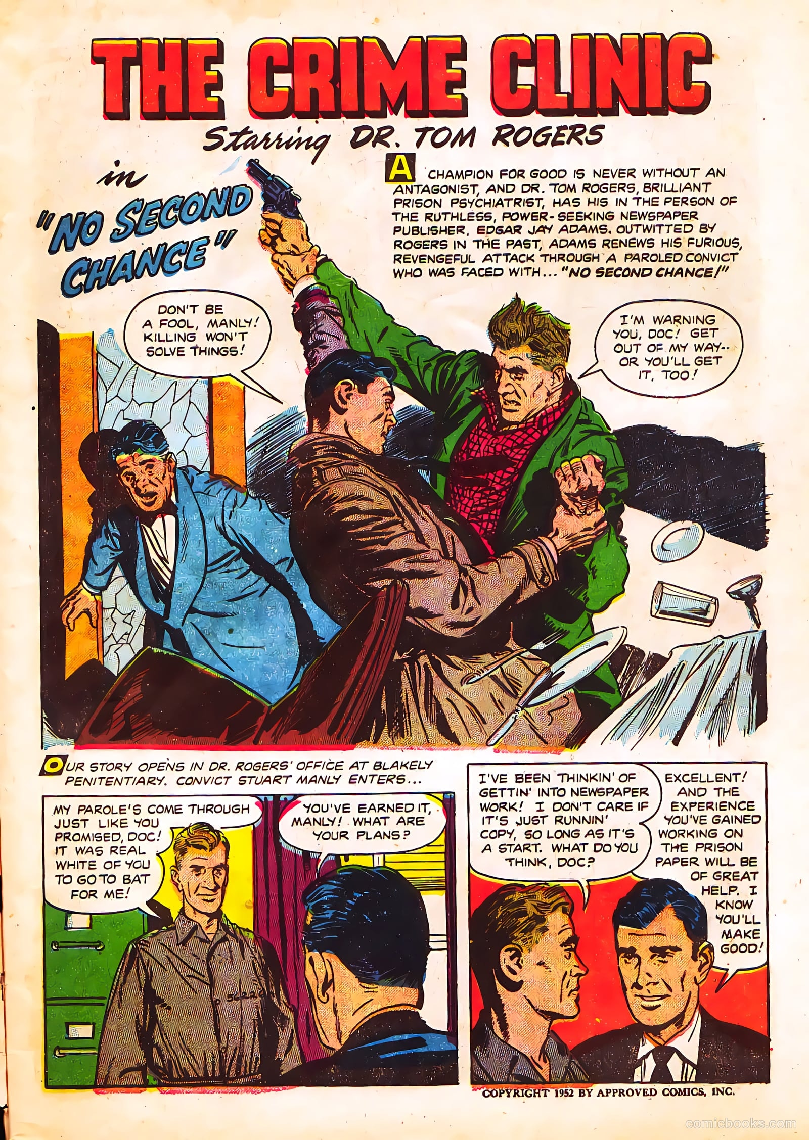 Crime Clinic #5 (1952) — page 3