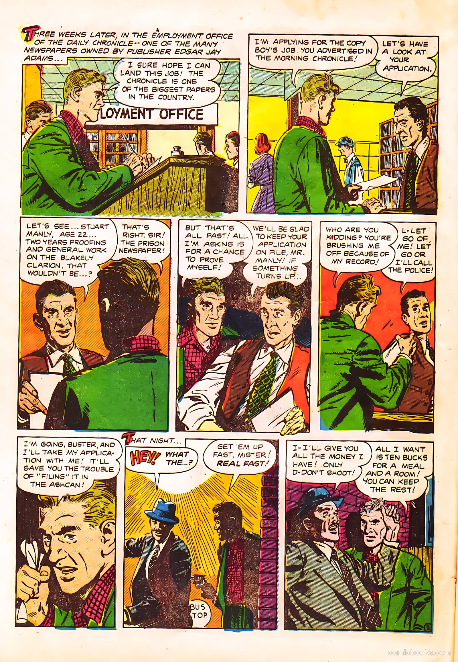 Crime Clinic #5 (1952) — page 4