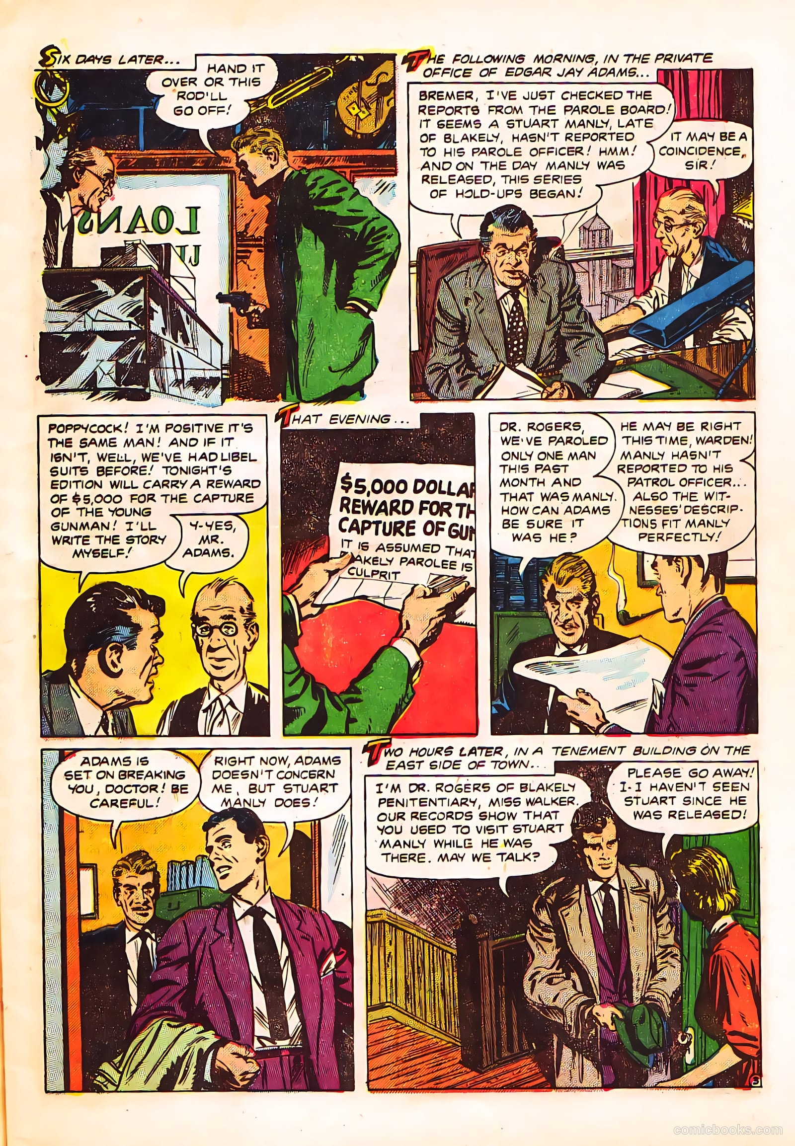Crime Clinic #5 (1952) — page 5