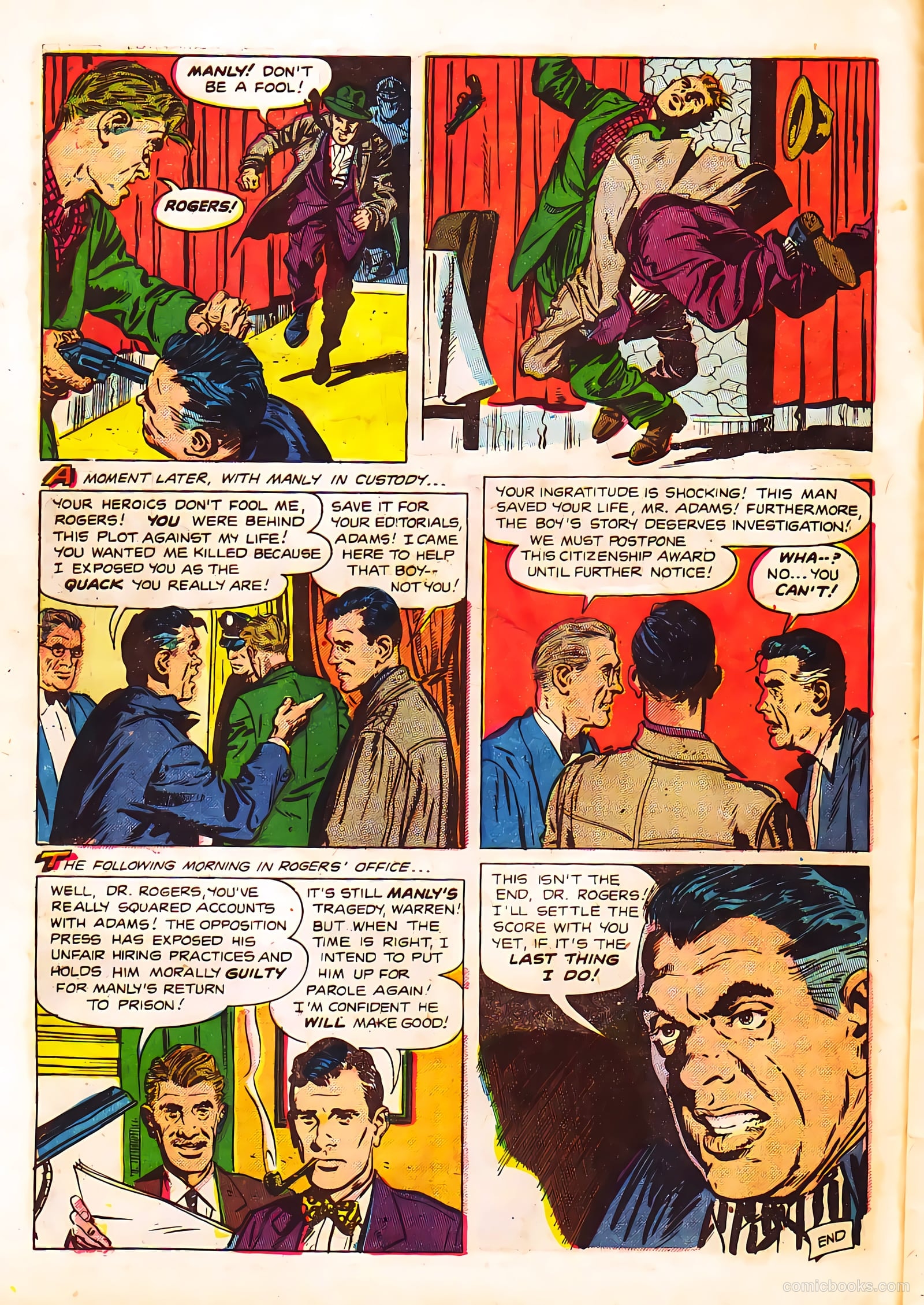 Crime Clinic #5 (1952) — page 8