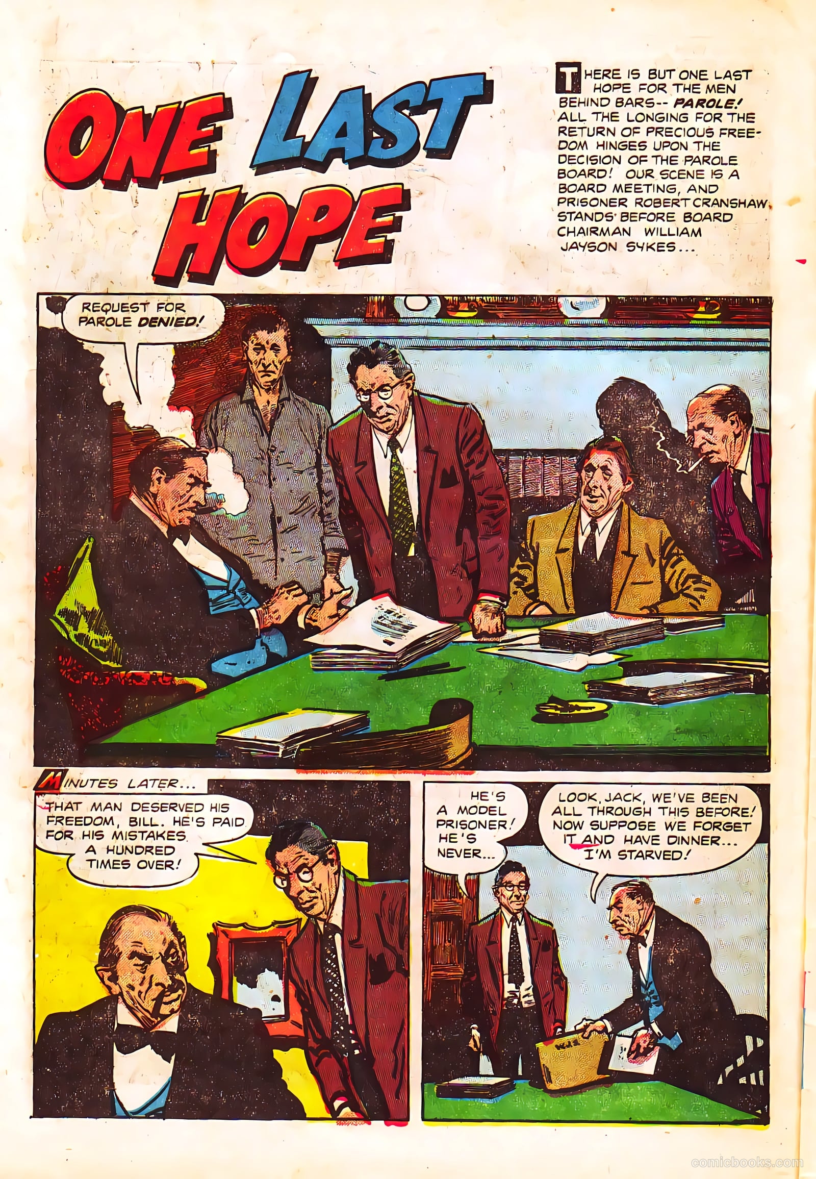 Crime Clinic #5 (1952) — page 10