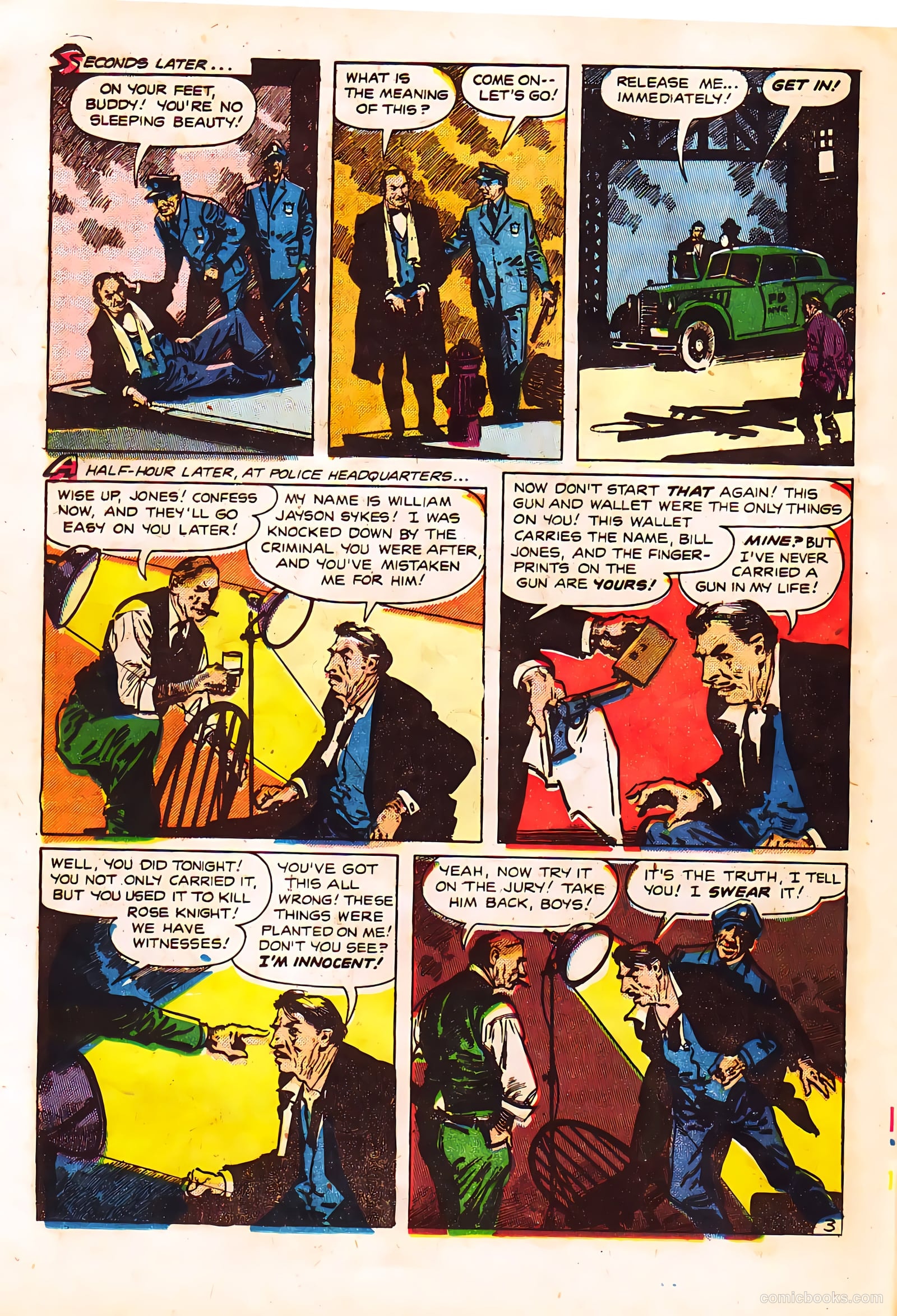 Crime Clinic #5 (1952) — page 12