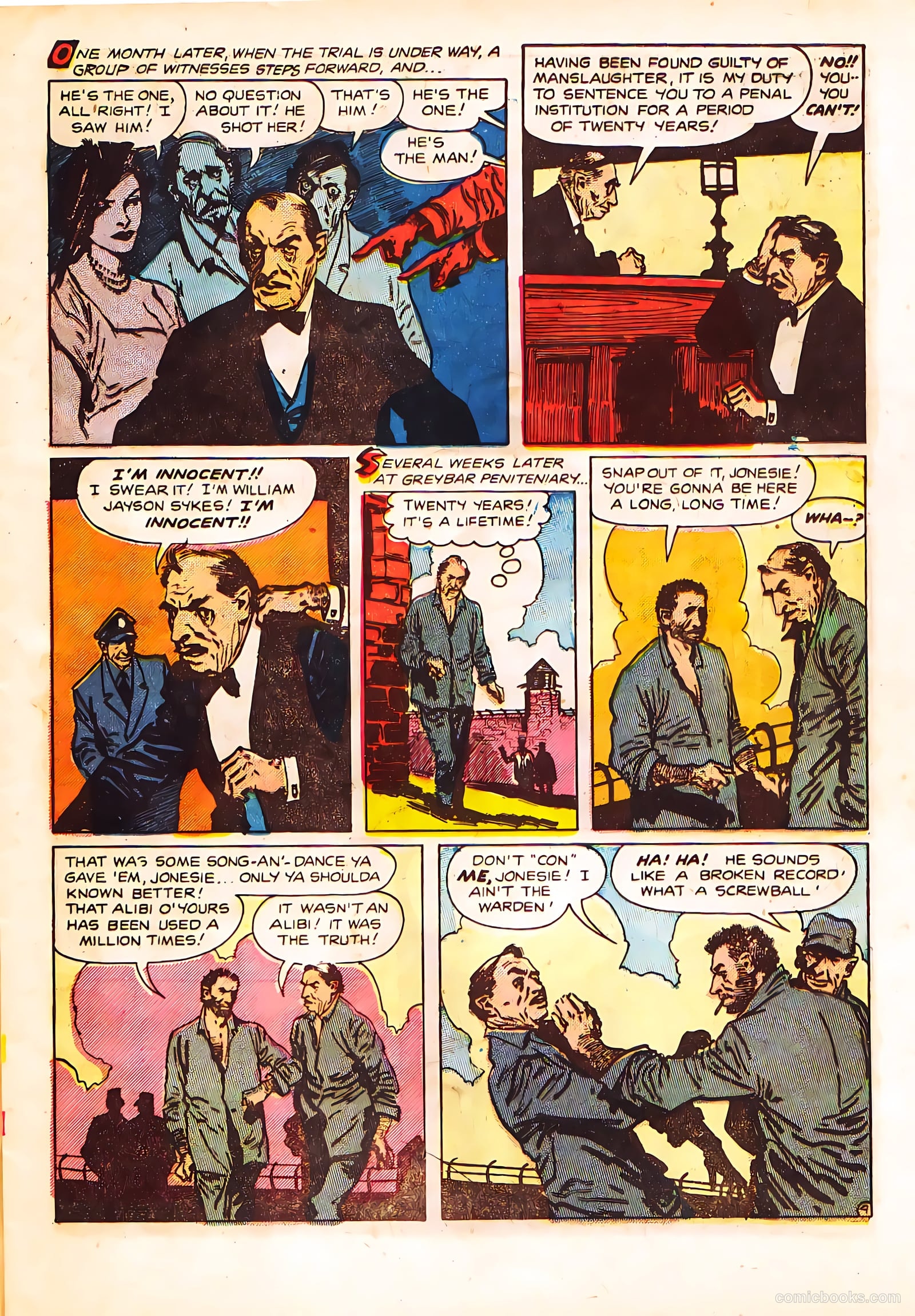 Crime Clinic #5 (1952) — page 13