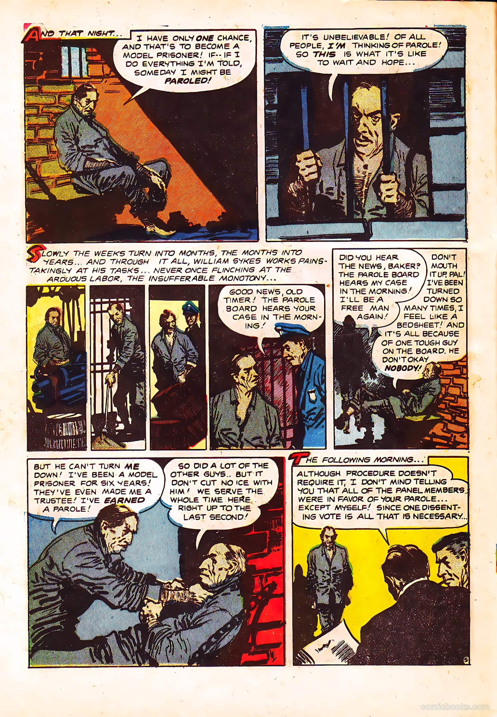 Crime Clinic #5 (1952) — page 14
