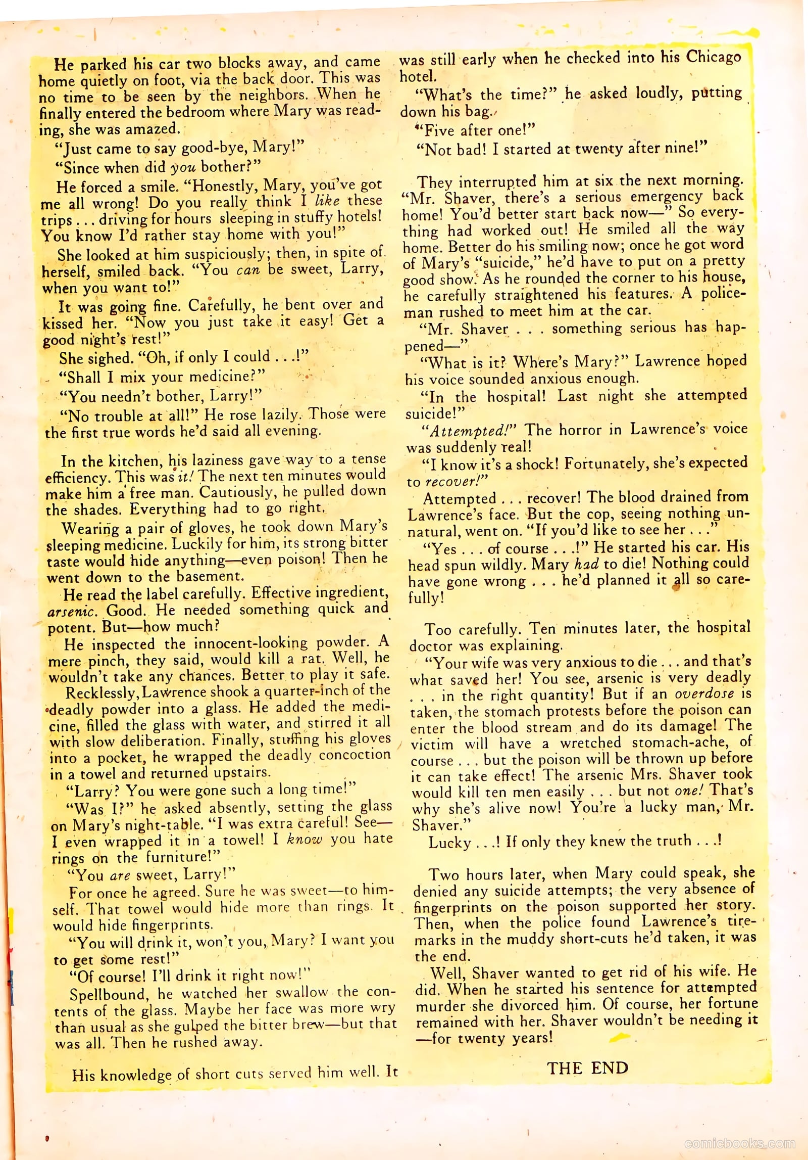 Crime Clinic #5 (1952) — page 17