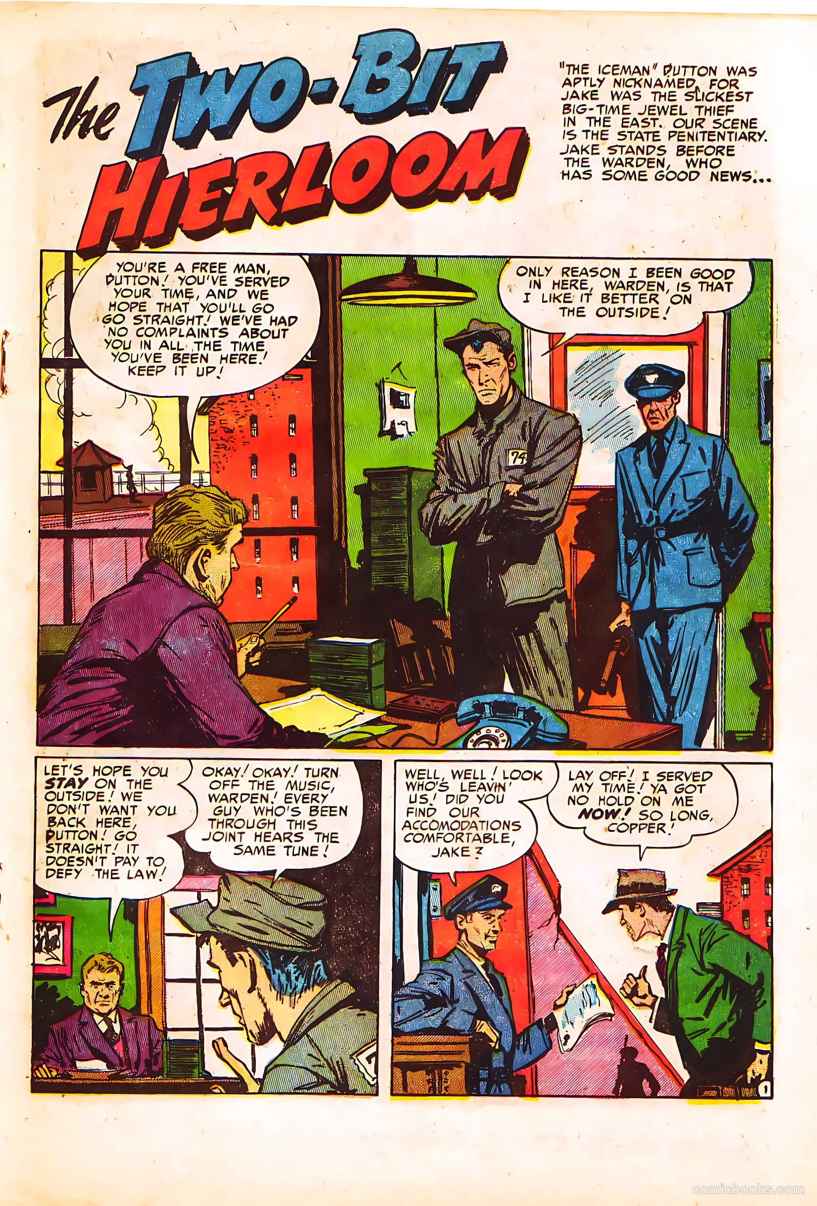 Crime Clinic #5 (1952) — page 19