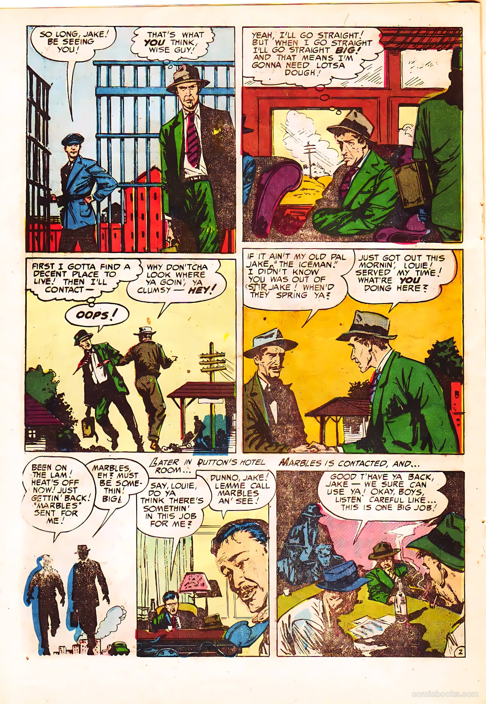 Crime Clinic #5 (1952) — page 20