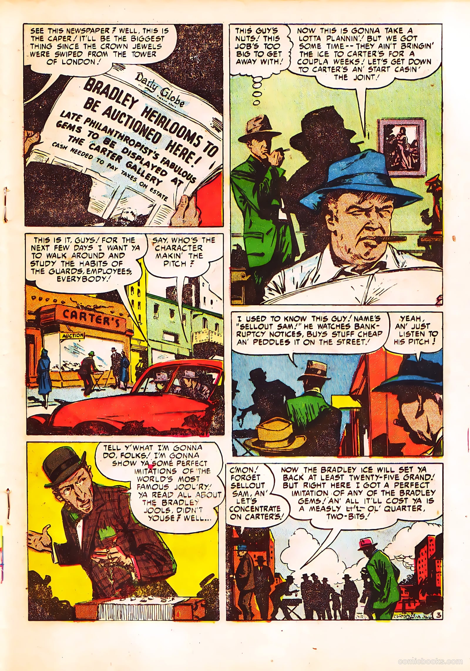 Crime Clinic #5 (1952) — page 21