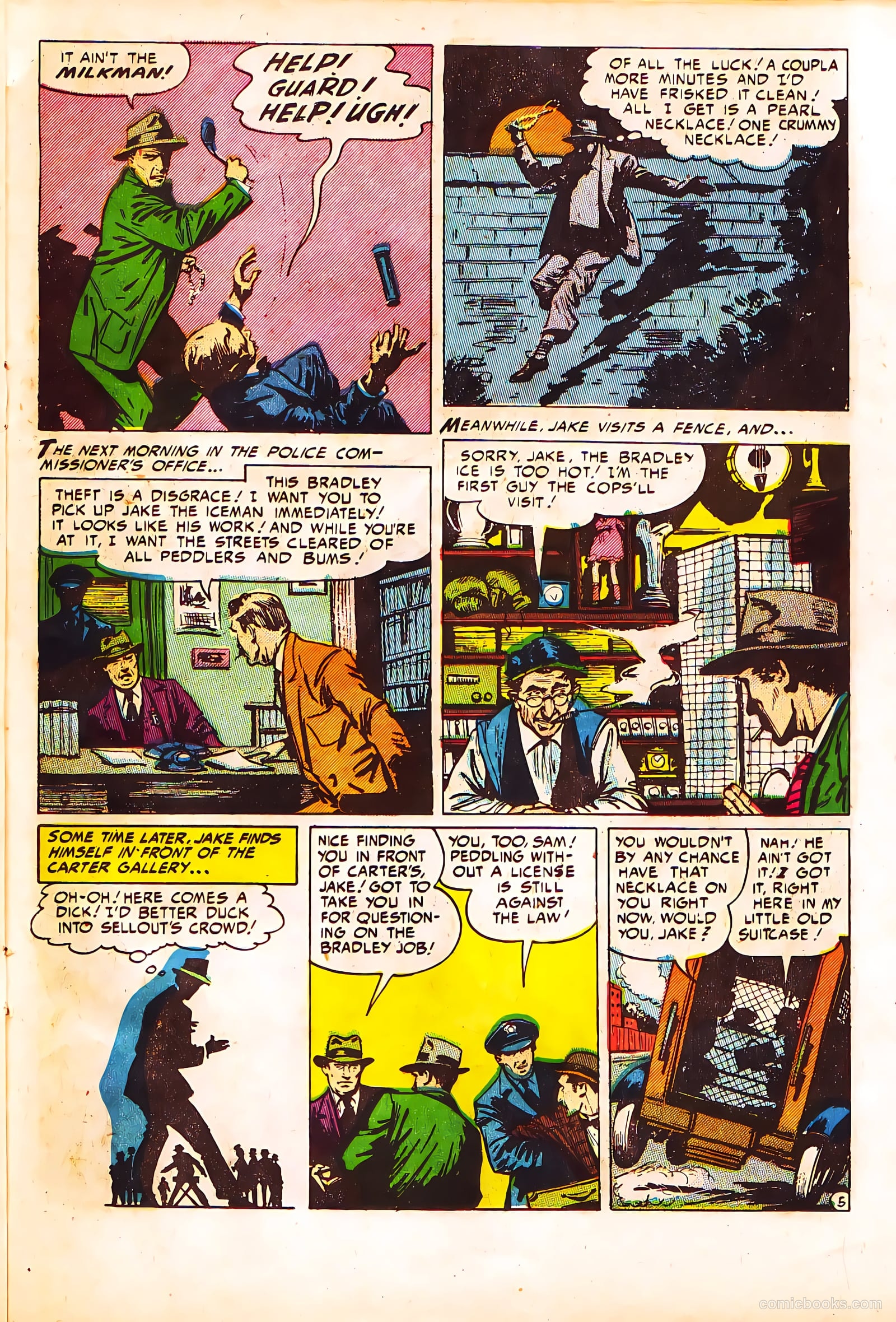 Crime Clinic #5 (1952) — page 23