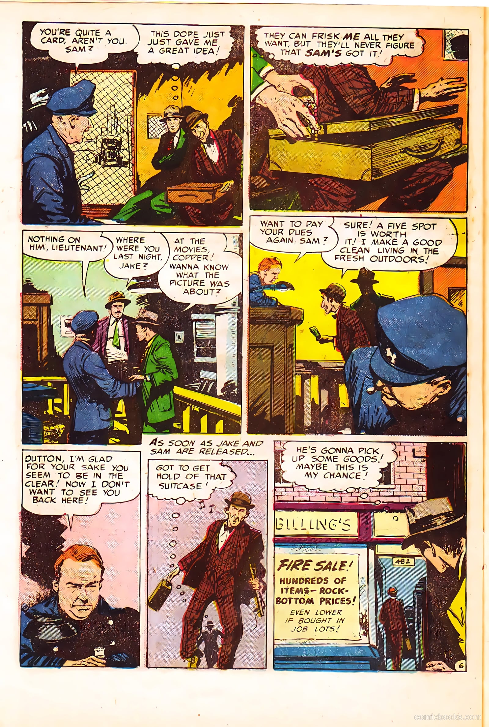 Crime Clinic #5 (1952) — page 24