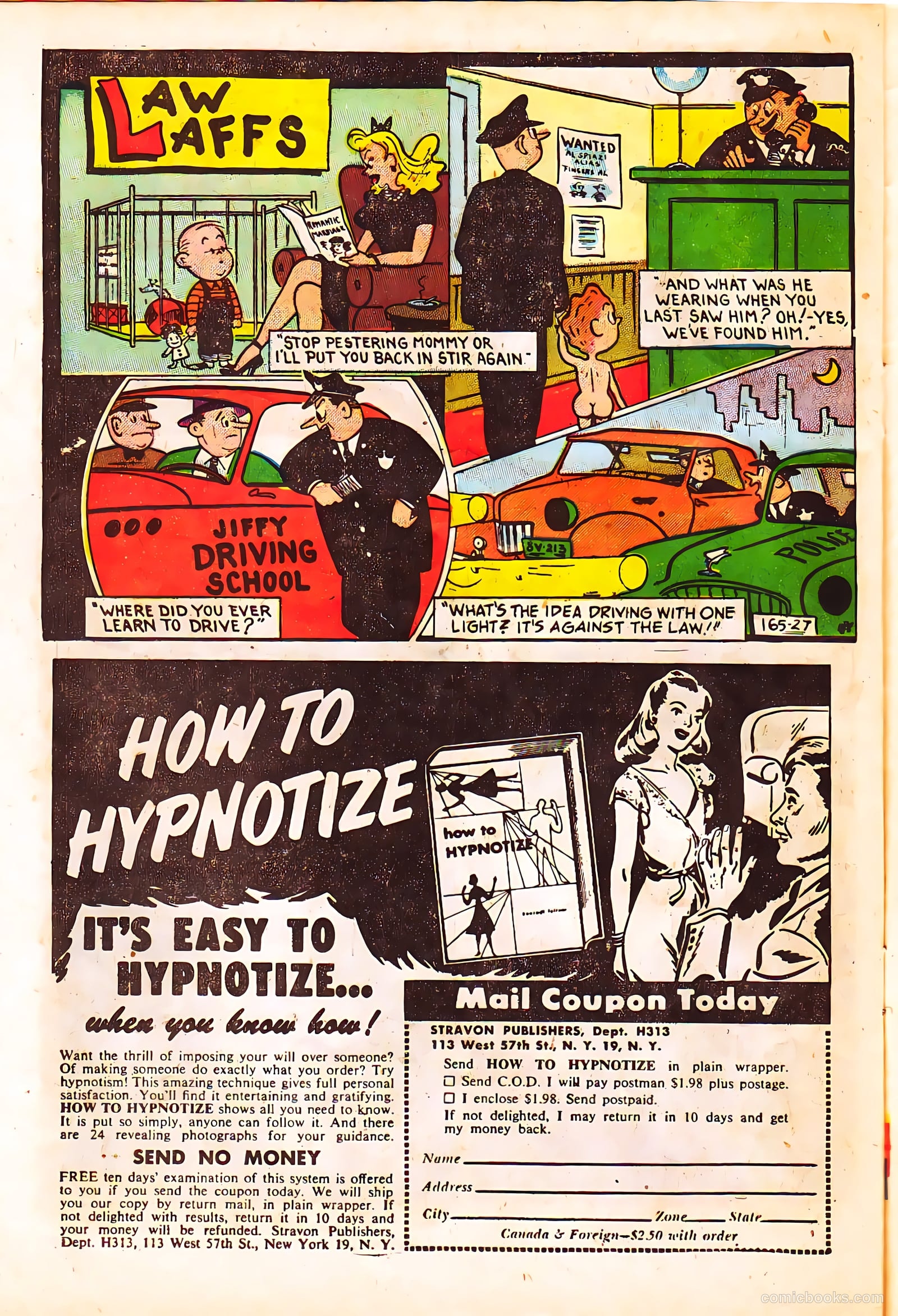 Crime Clinic #5 (1952) — page 26