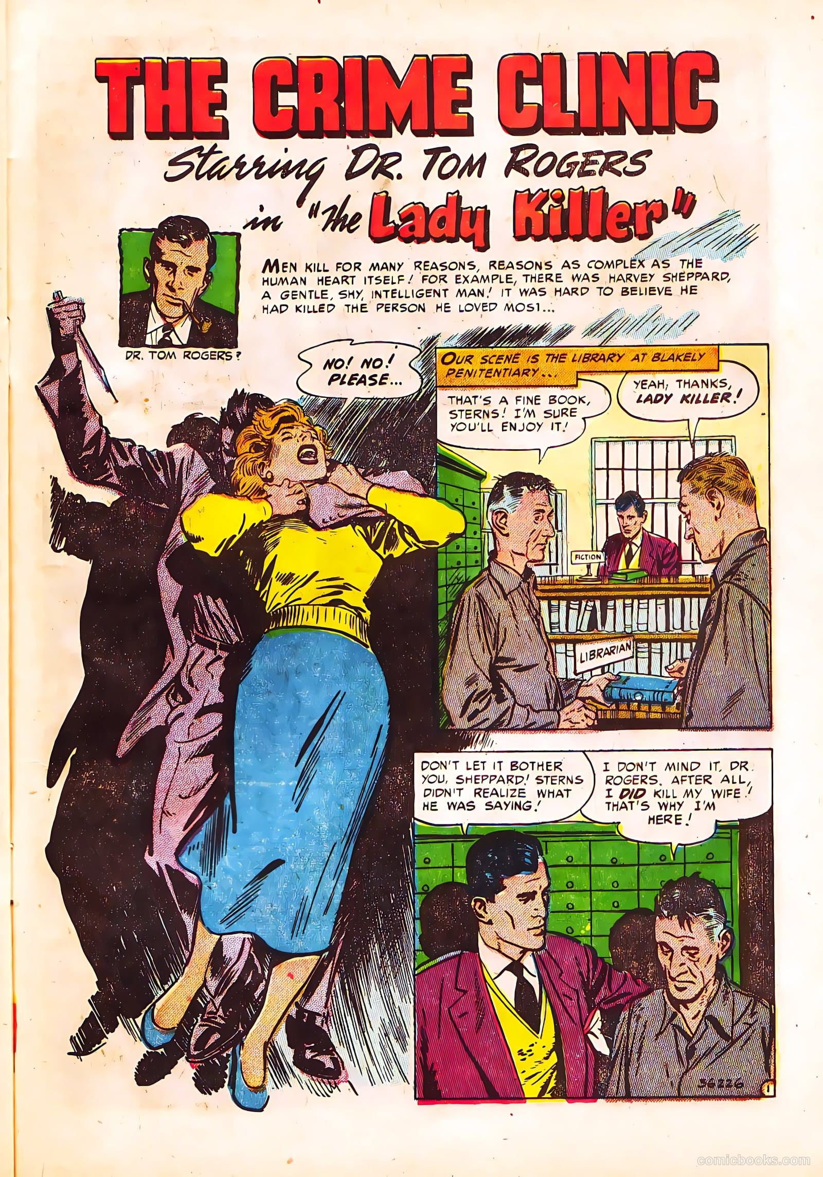 Crime Clinic #5 (1952) — page 27