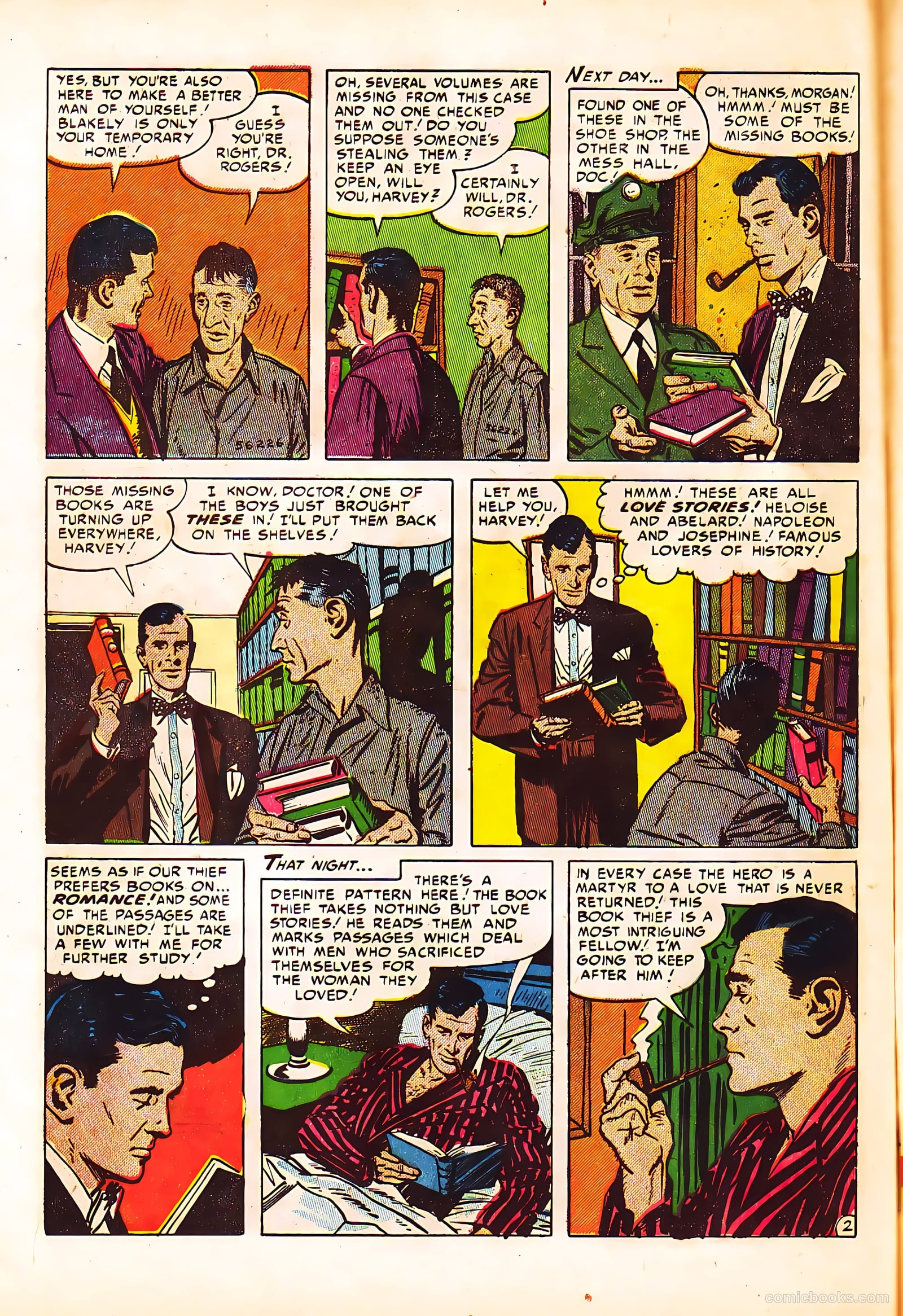 Crime Clinic #5 (1952) — page 28