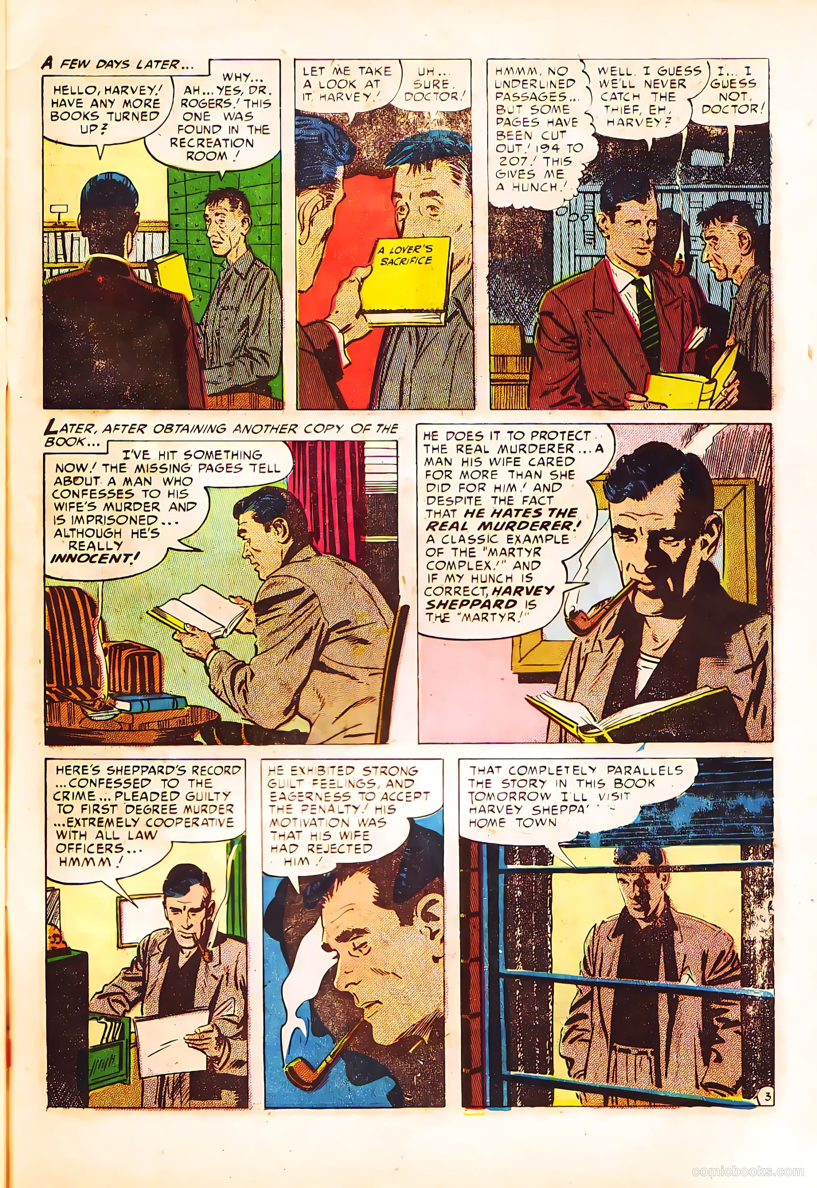 Crime Clinic #5 (1952) — page 29