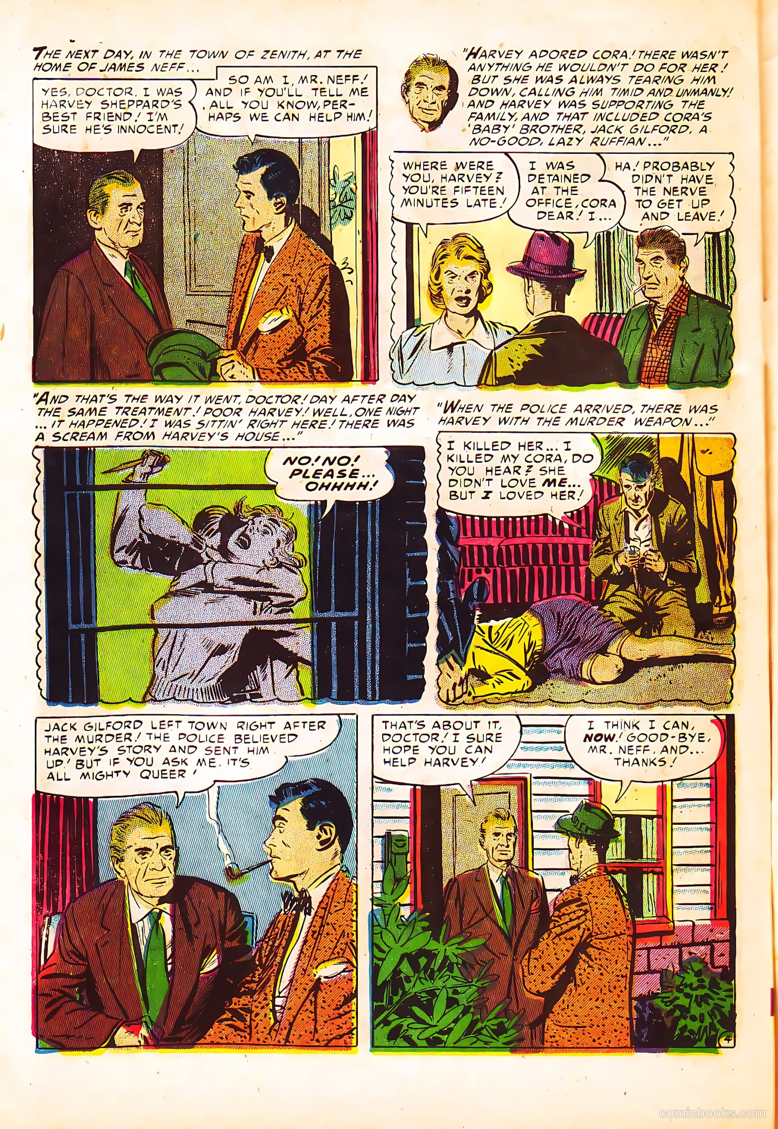 Crime Clinic #5 (1952) — page 30