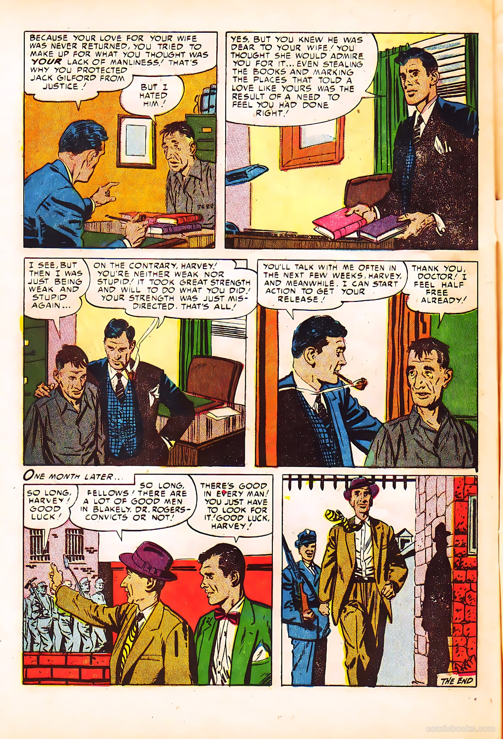 Crime Clinic #5 (1952) — page 32