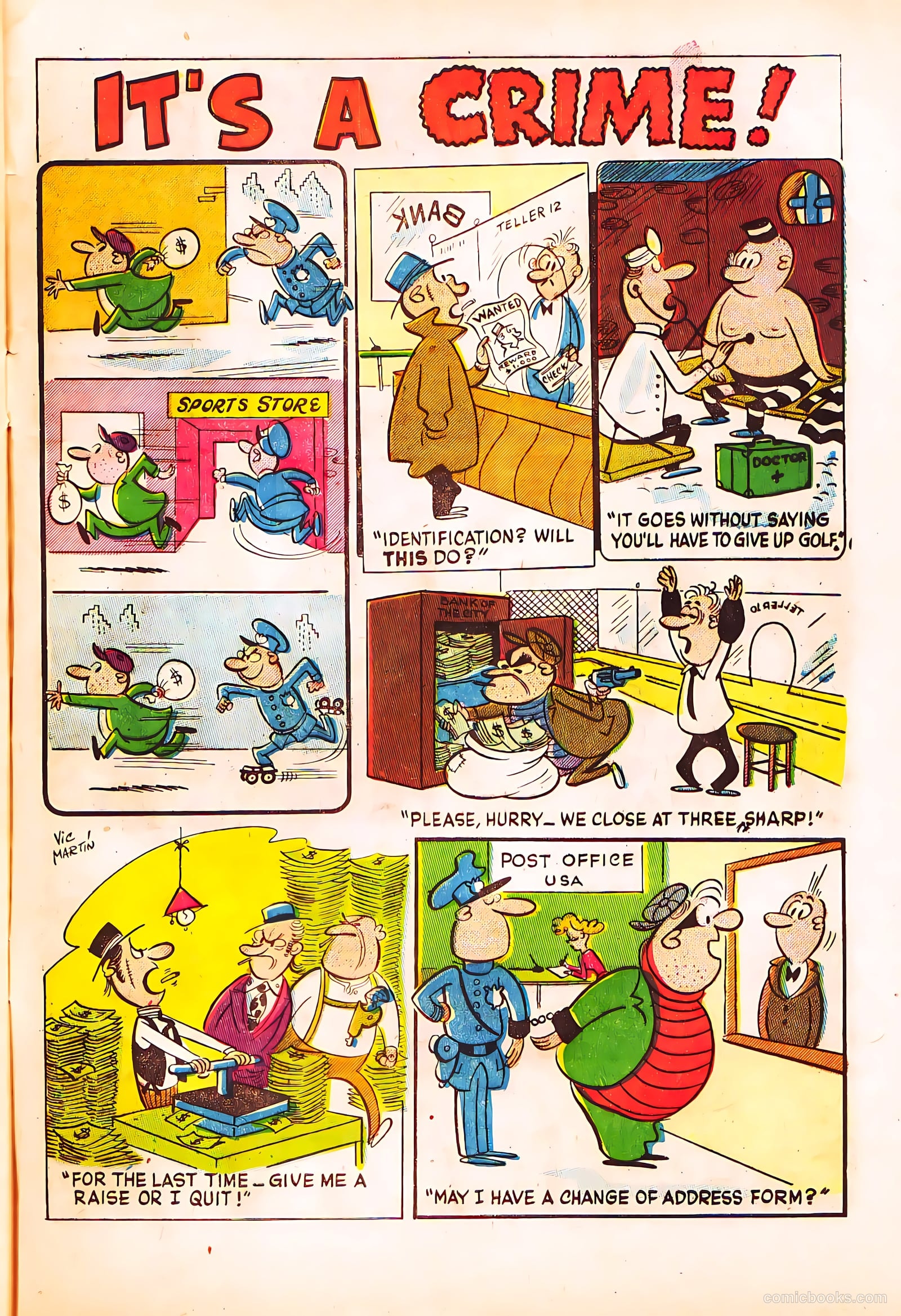 Crime Clinic #5 (1952) — page 33