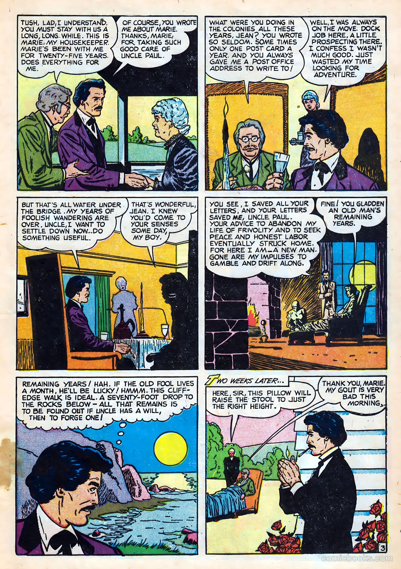 Crime Detective Comics #1 (1950) — page 13 of 52