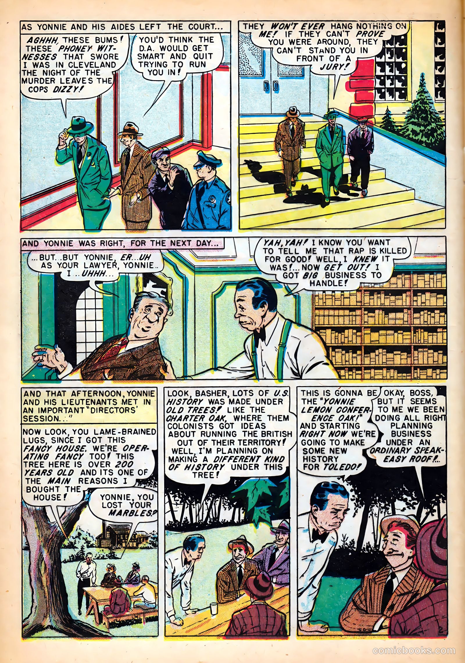 Crime Detective Comics #11 (1949) — page 22 of 53