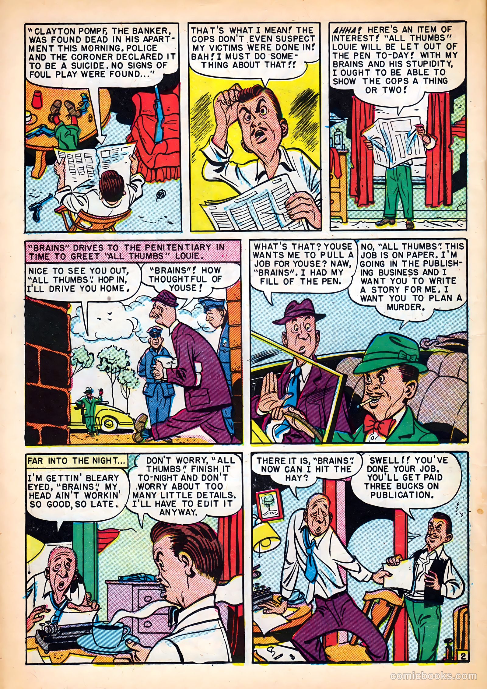 Crime Detective Comics #11 (1949) — page 32 of 53