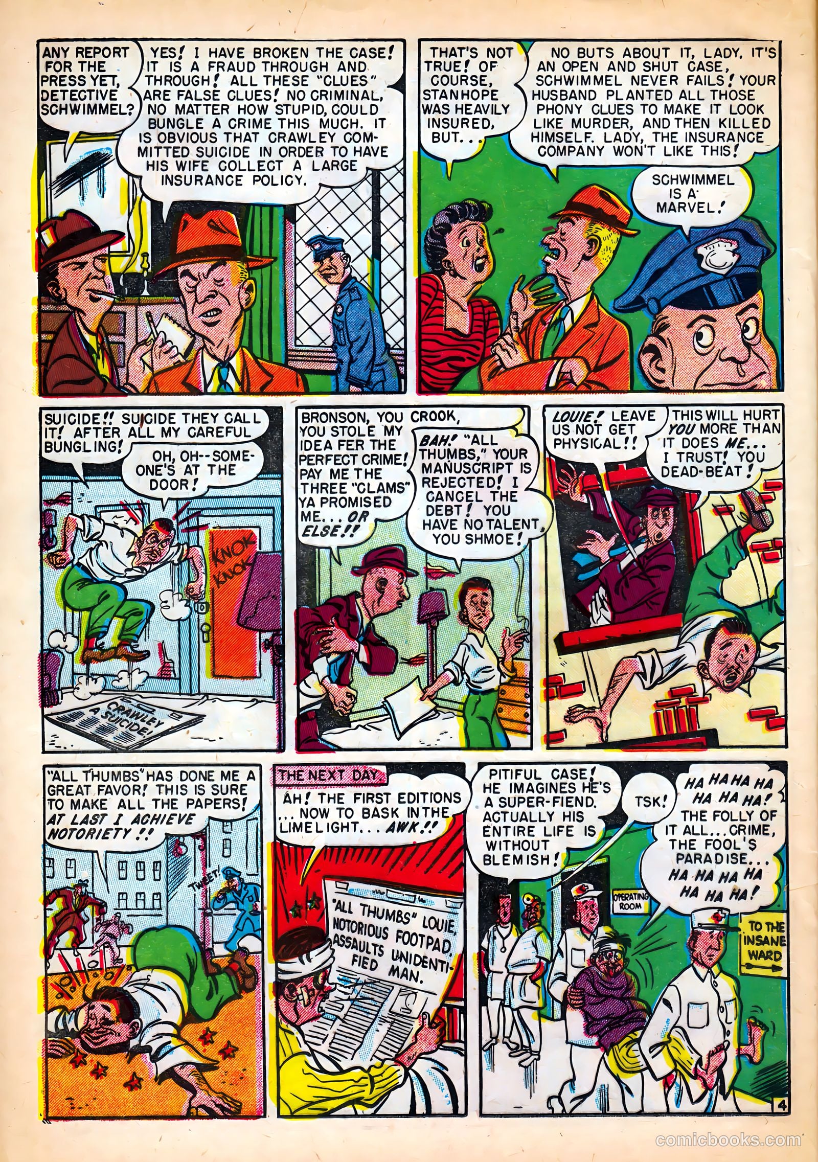 Crime Detective Comics #11 (1949) — page 34 of 53