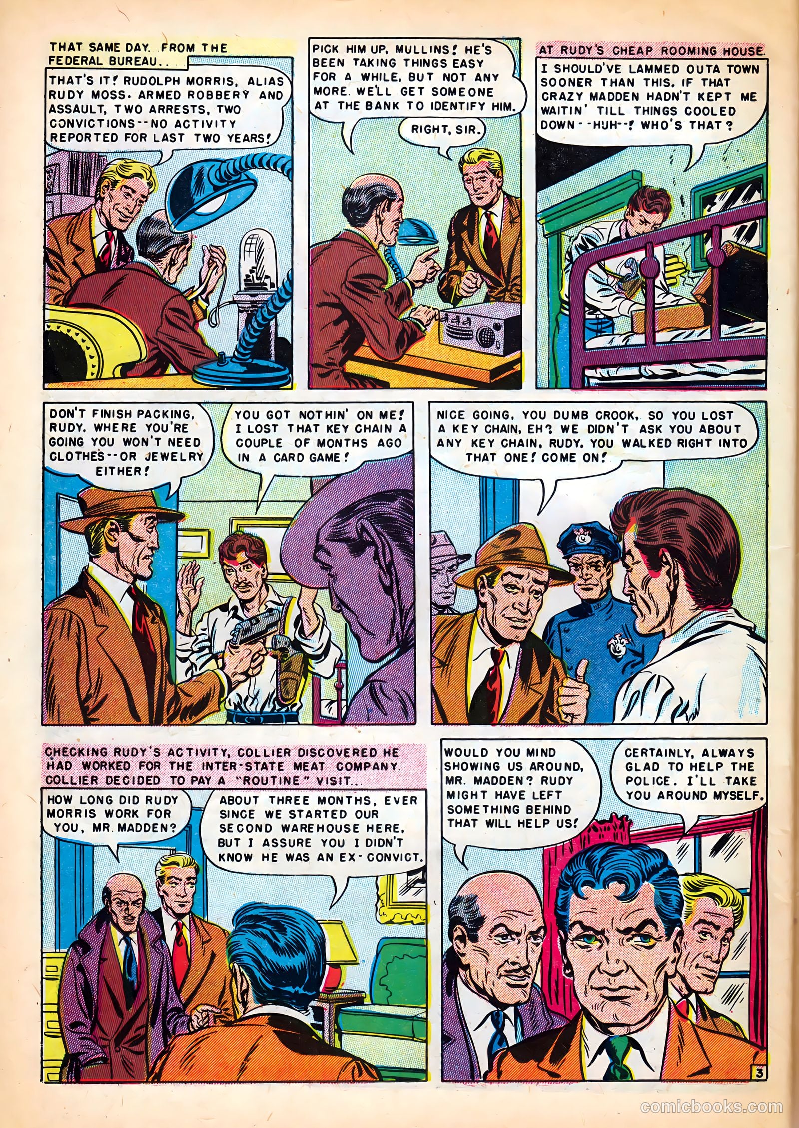 Crime Detective Comics #11 (1949) — page 38 of 53