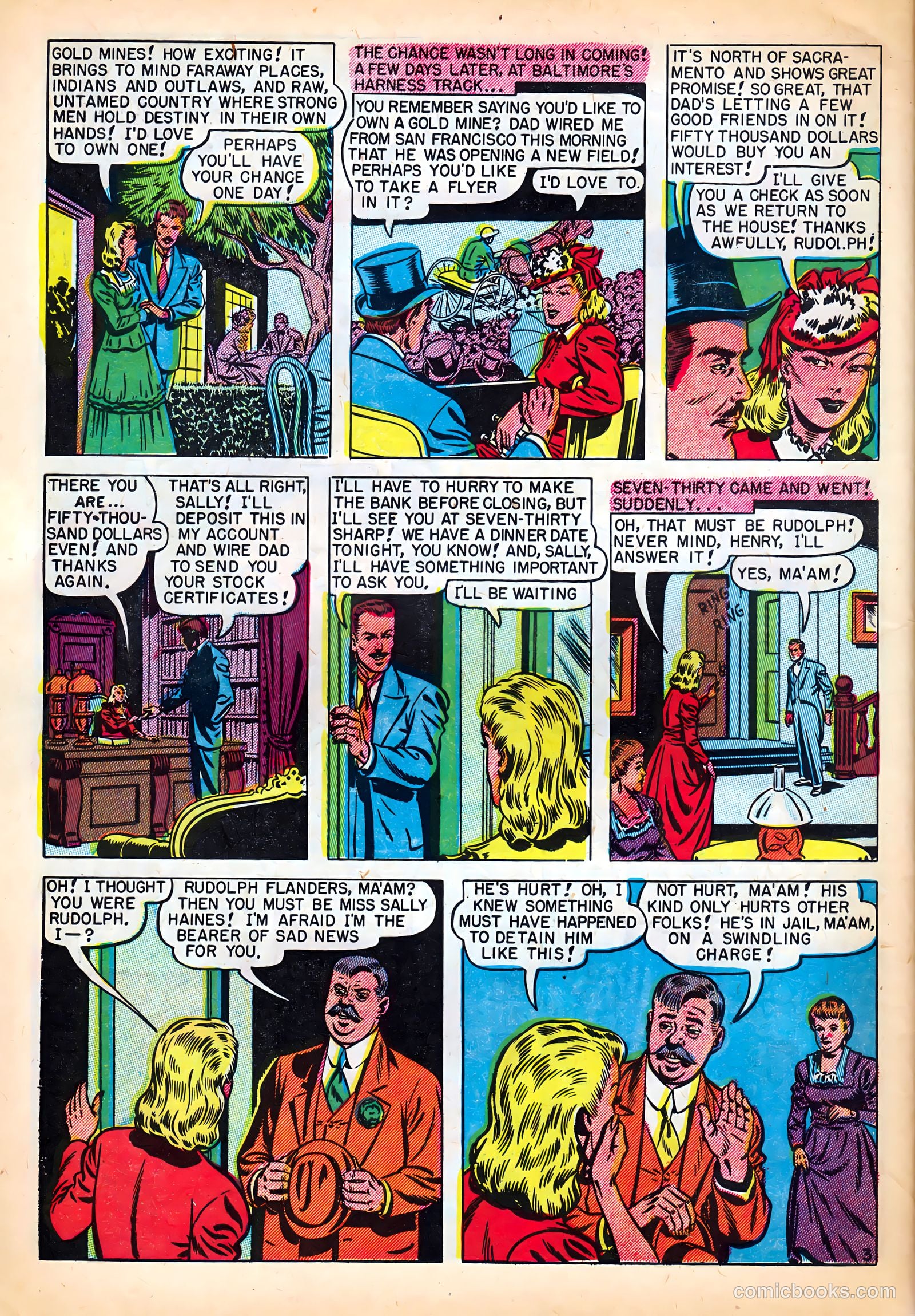 Crime Detective Comics #11 (1949) — page 44 of 53