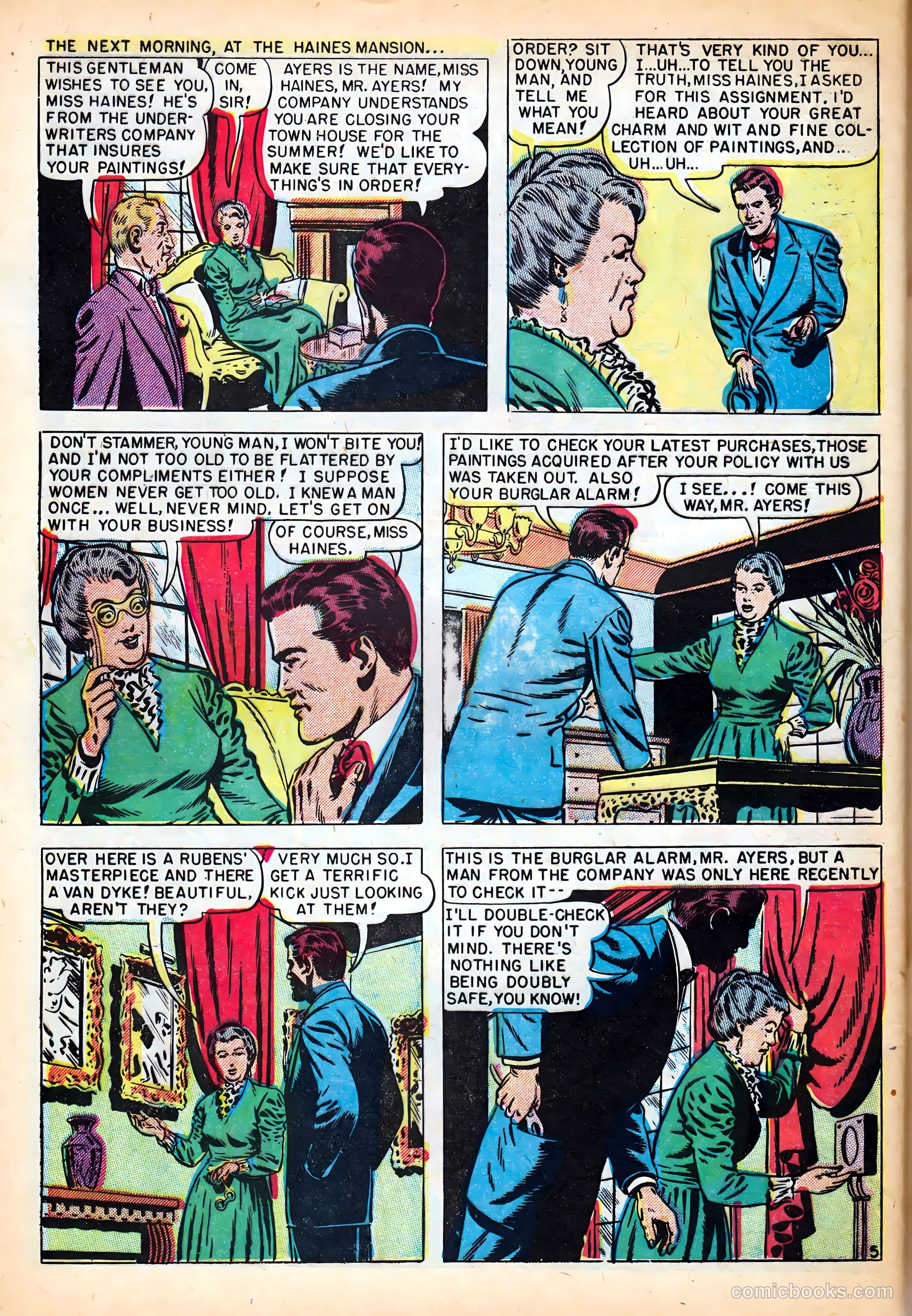 Crime Detective Comics #11 (1949) — page 46 of 53