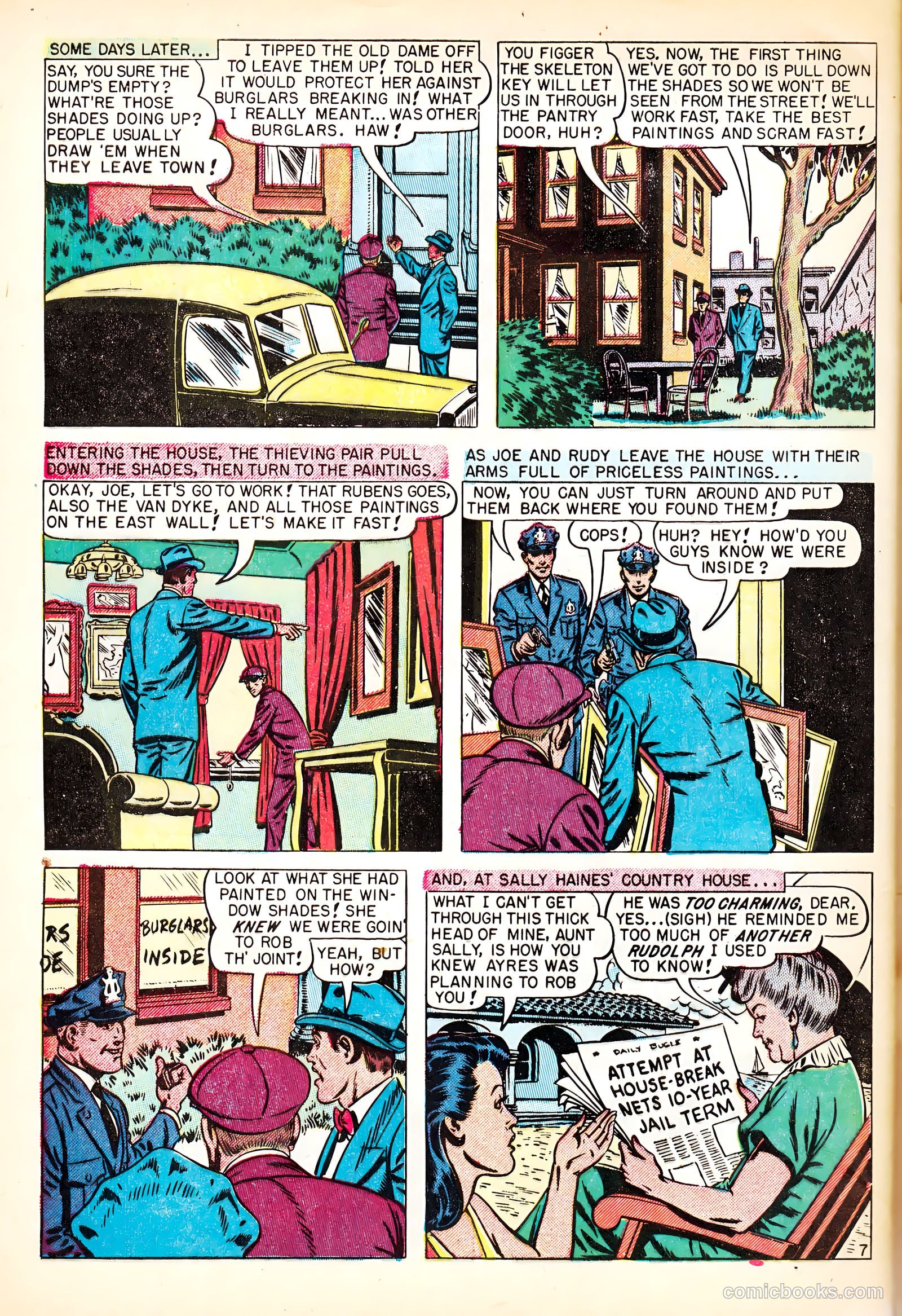 Crime Detective Comics #11 (1949) — page 48 of 53