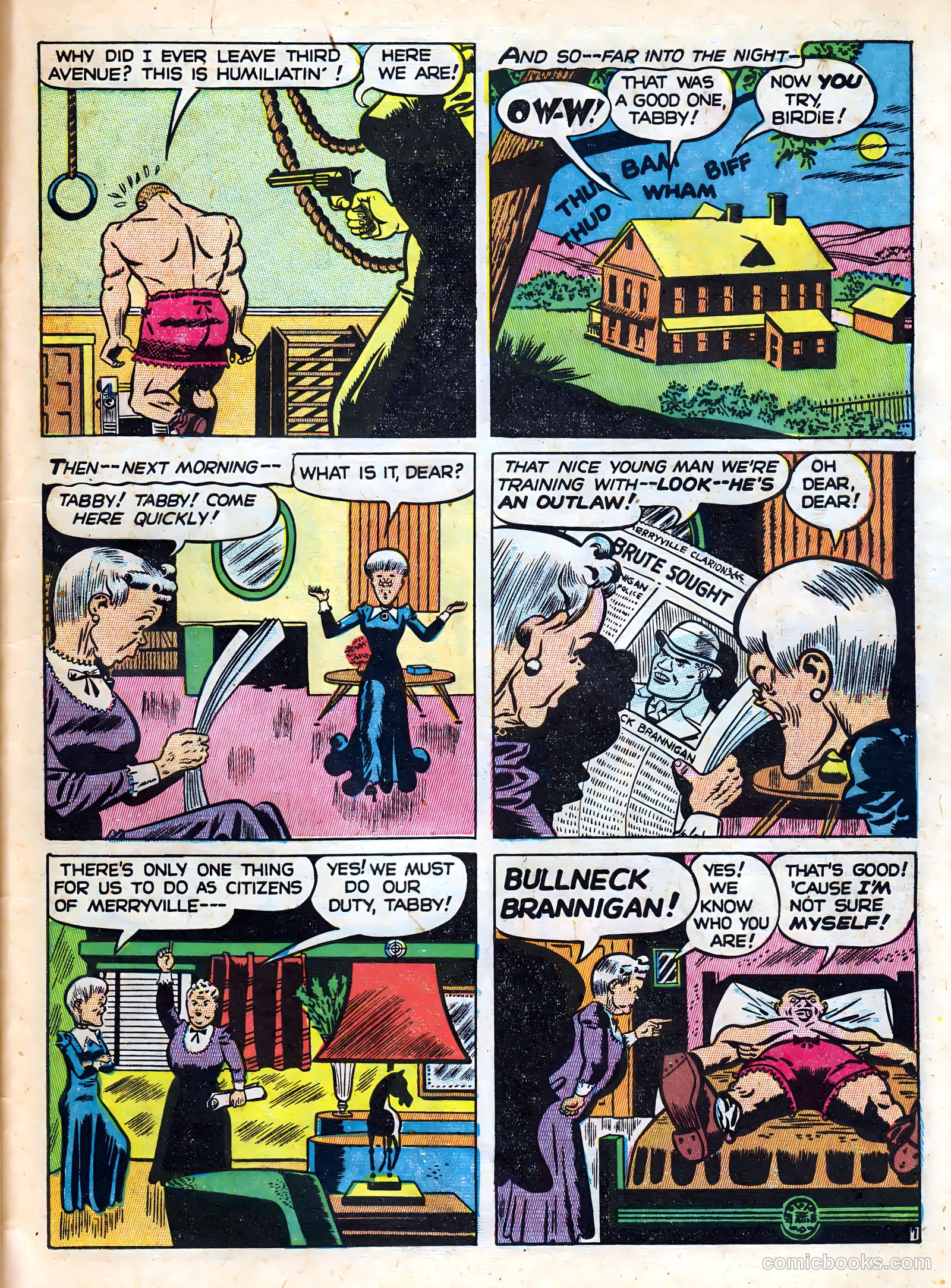 Crime Detective Comics #3 (1952) — page 39 of 53
