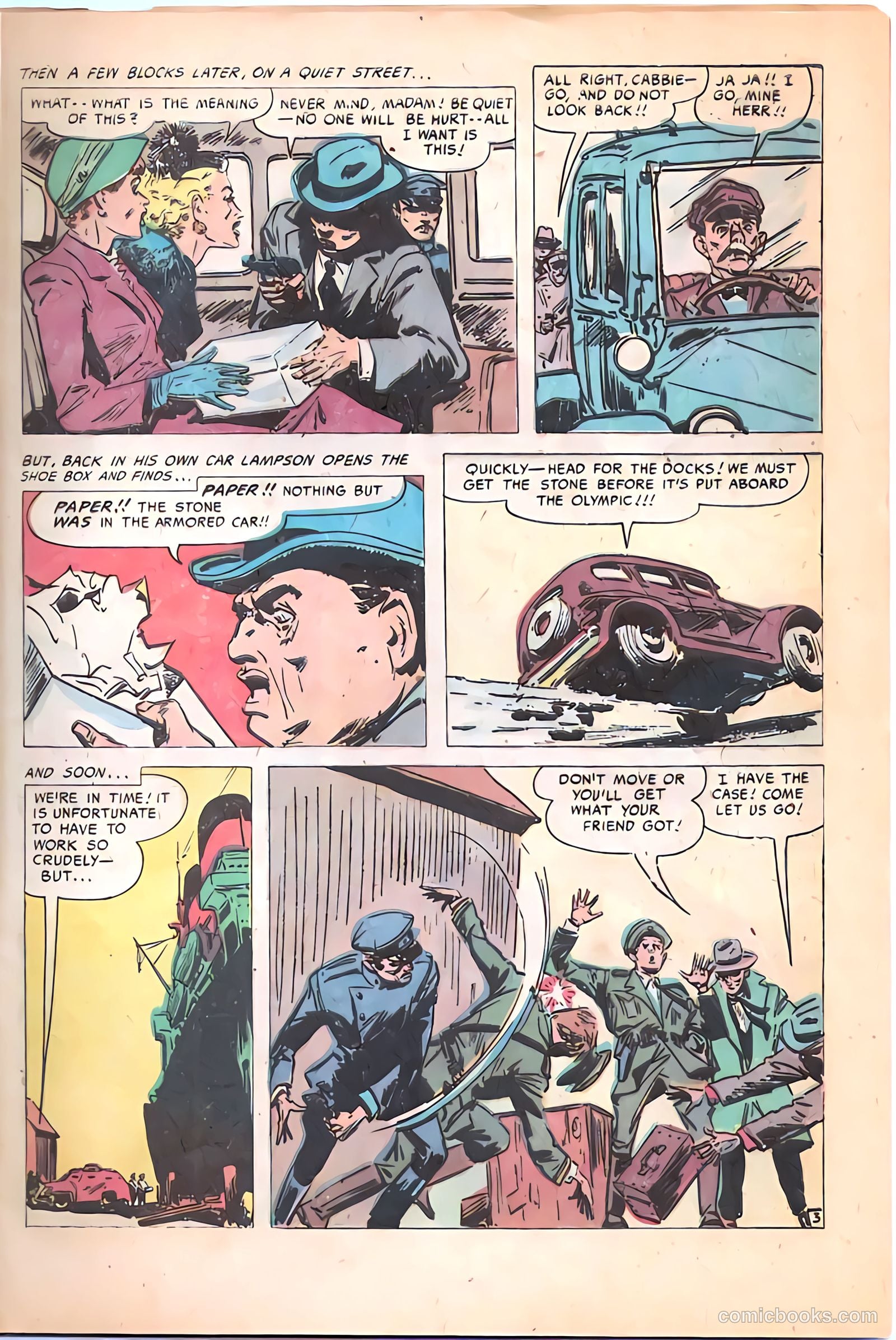 Crime Detective Comics #3 (1948) — page 5 of 36