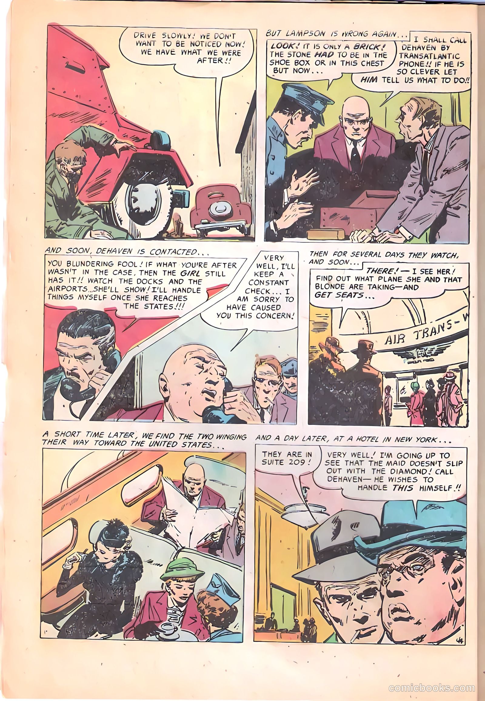 Crime Detective Comics #3 (1948) — page 6 of 36