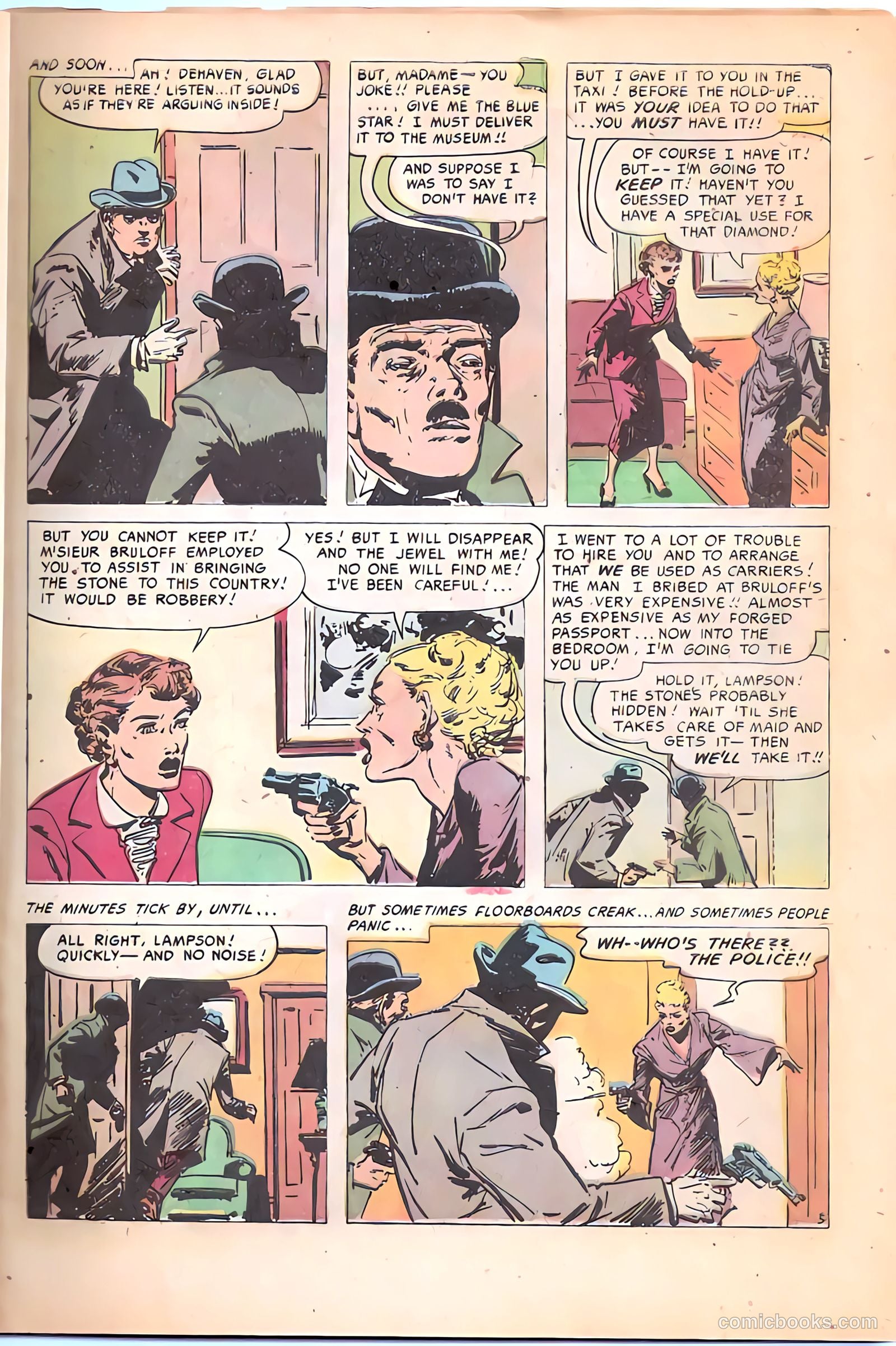 Crime Detective Comics #3 (1948) — page 7 of 36