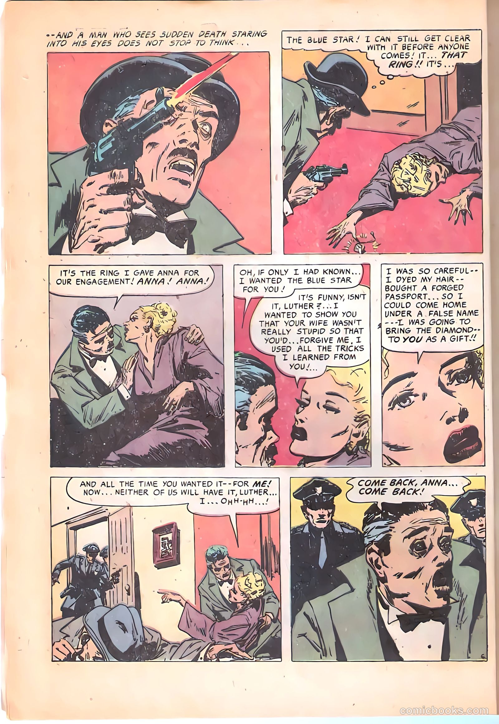 Crime Detective Comics #3 (1948) — page 8 of 36