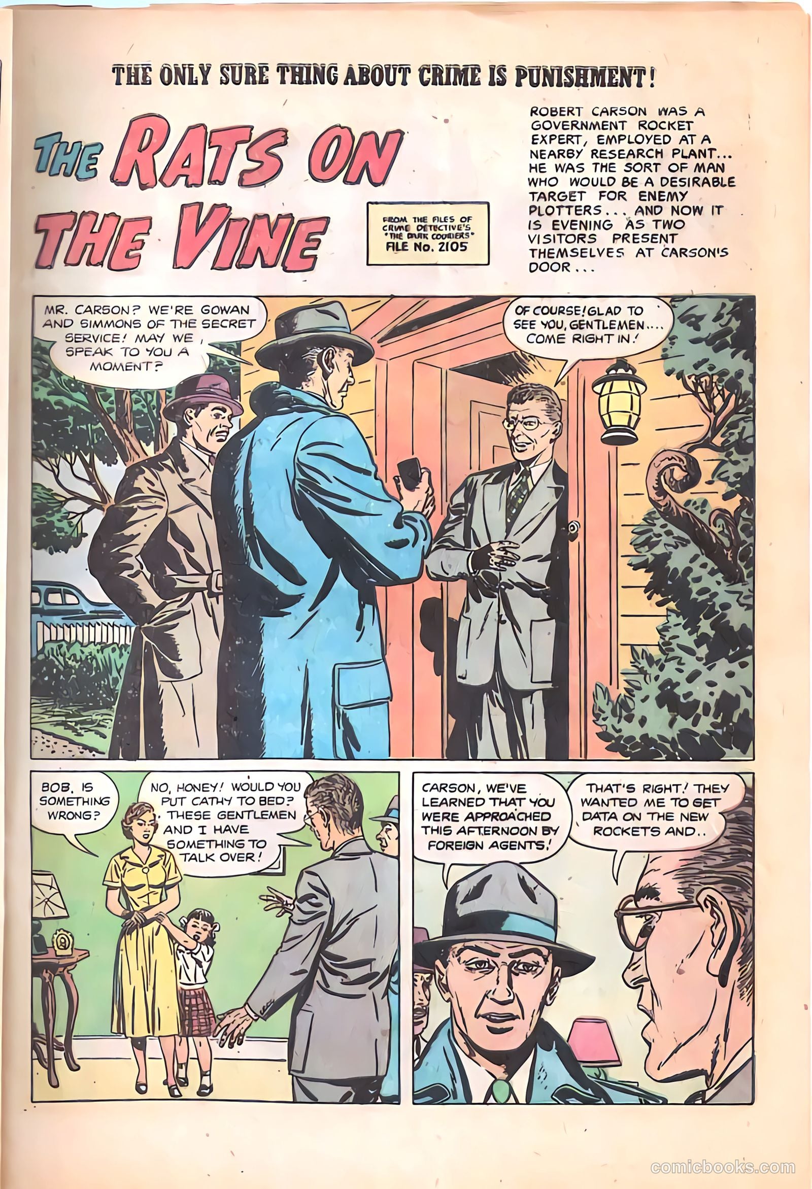 Crime Detective Comics #3 (1948) — page 9 of 36