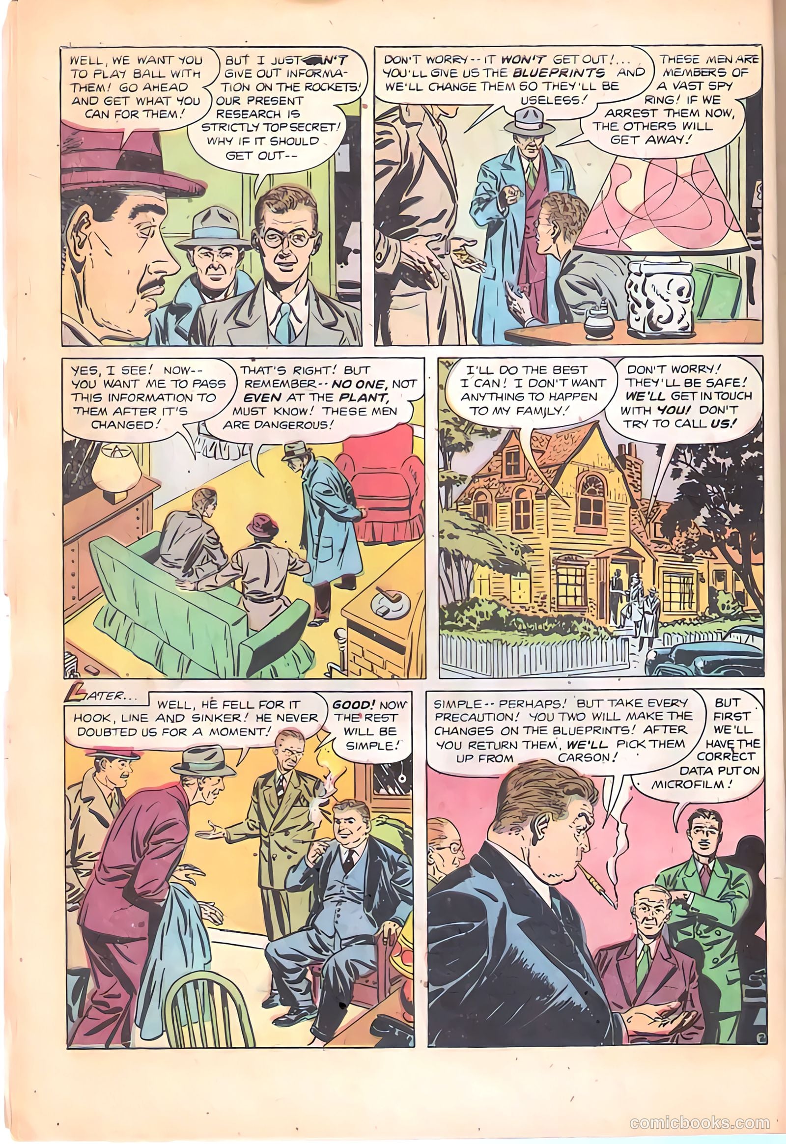 Crime Detective Comics #3 (1948) — page 10 of 36