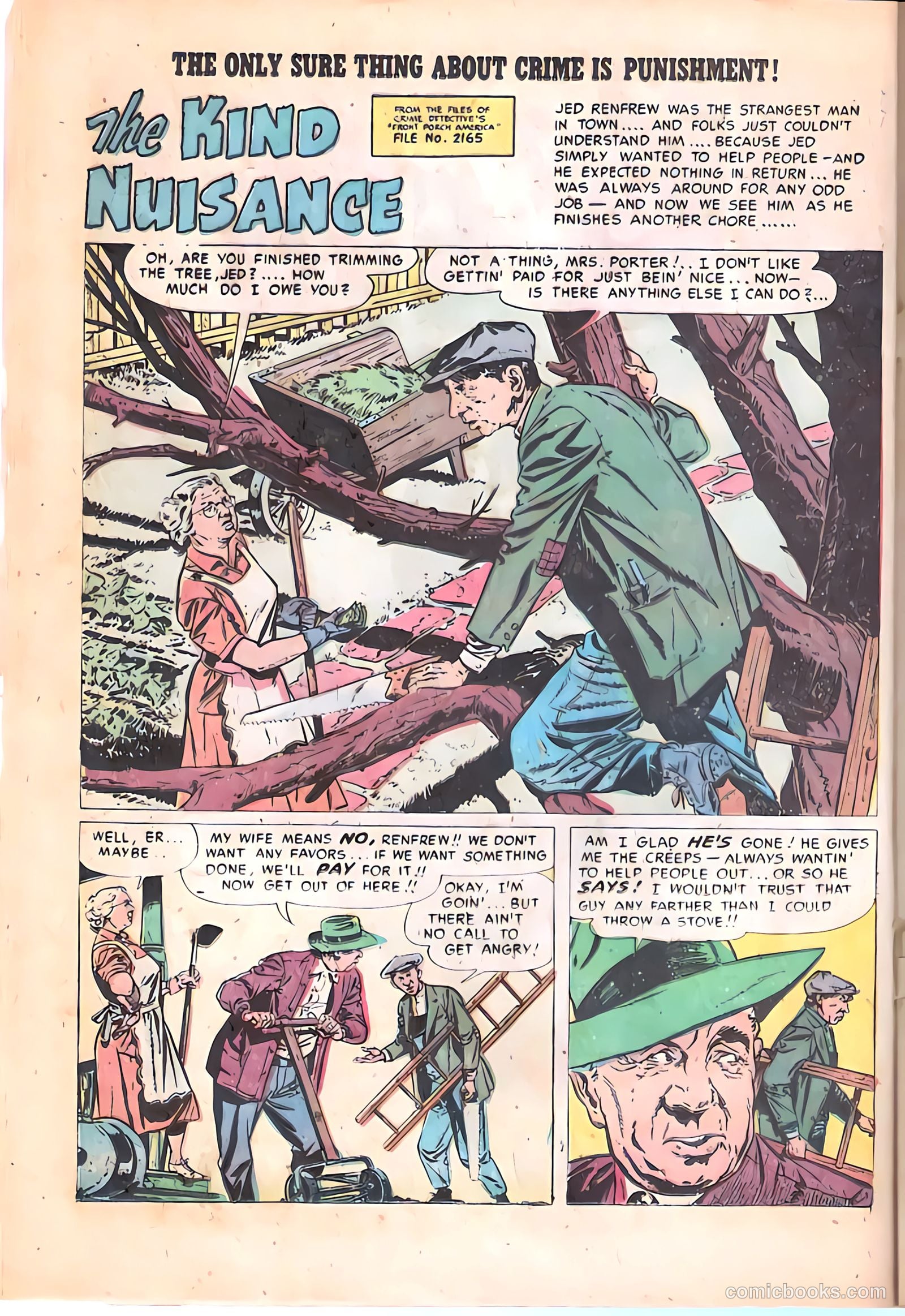 Crime Detective Comics #3 (1948) — page 16 of 36