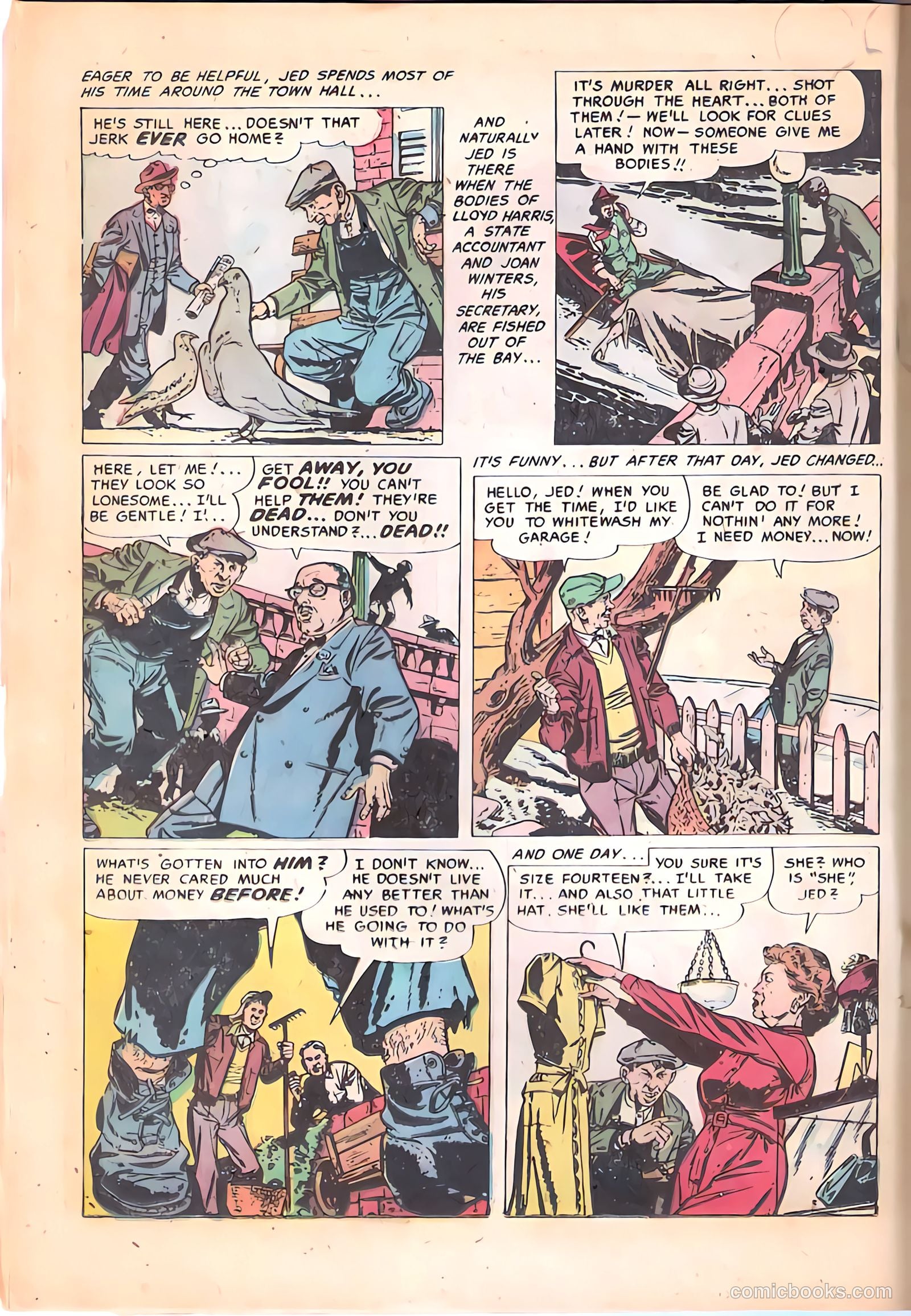 Crime Detective Comics #3 (1948) — page 18 of 36