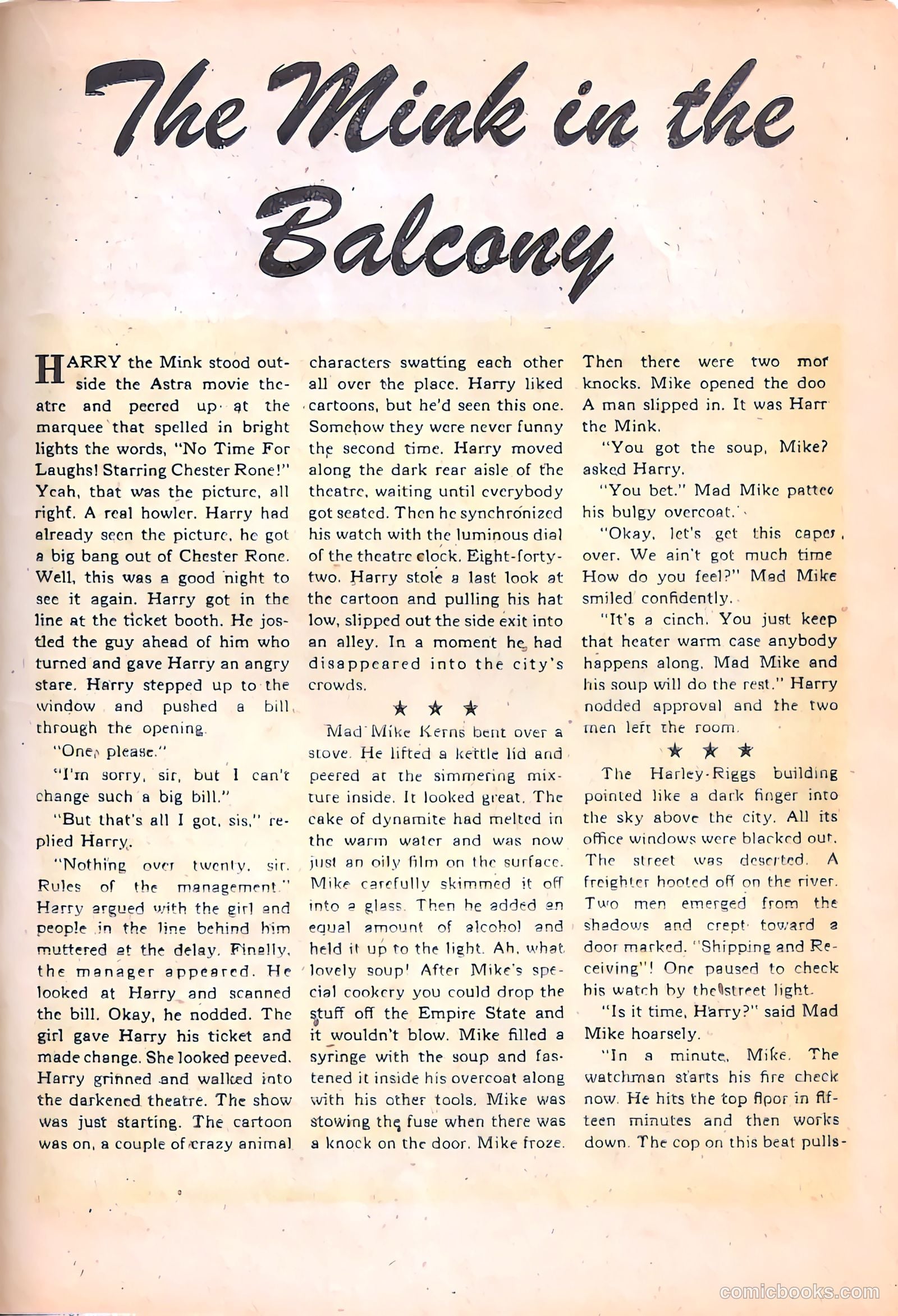Crime Detective Comics #3 (1948) — page 21 of 36