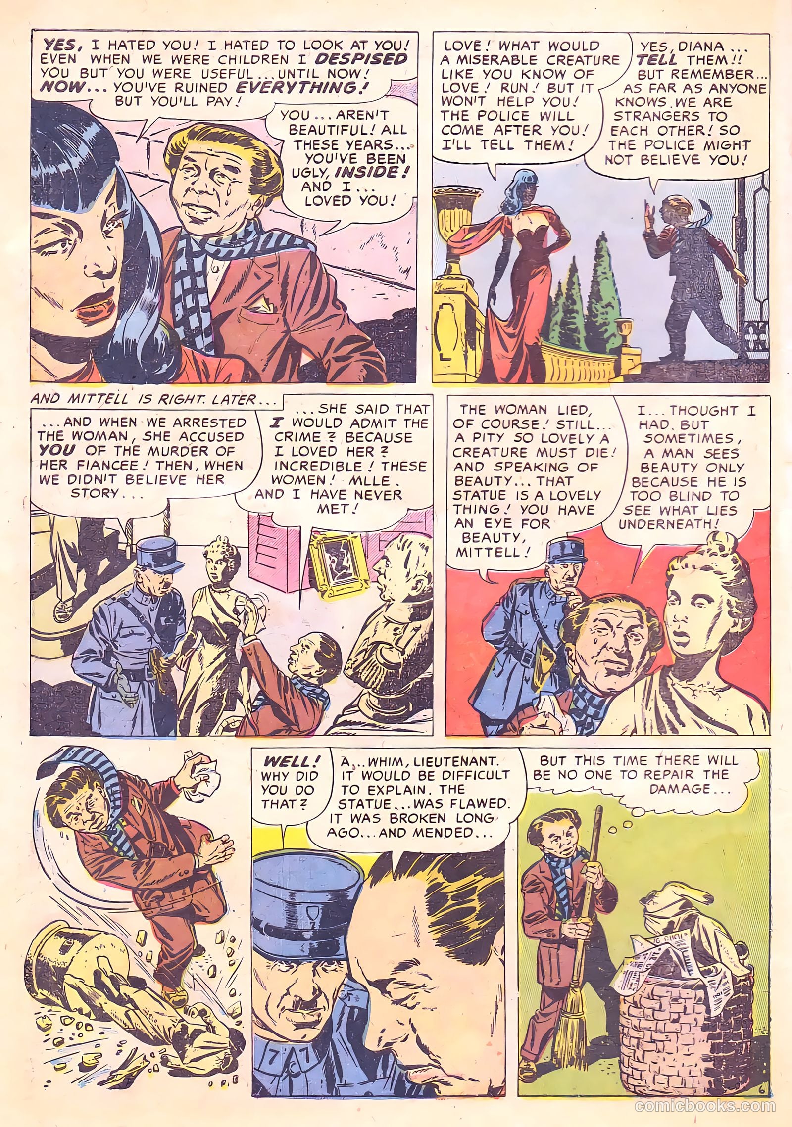 Crime Detective Comics #4 (1952) — page 8 of 36
